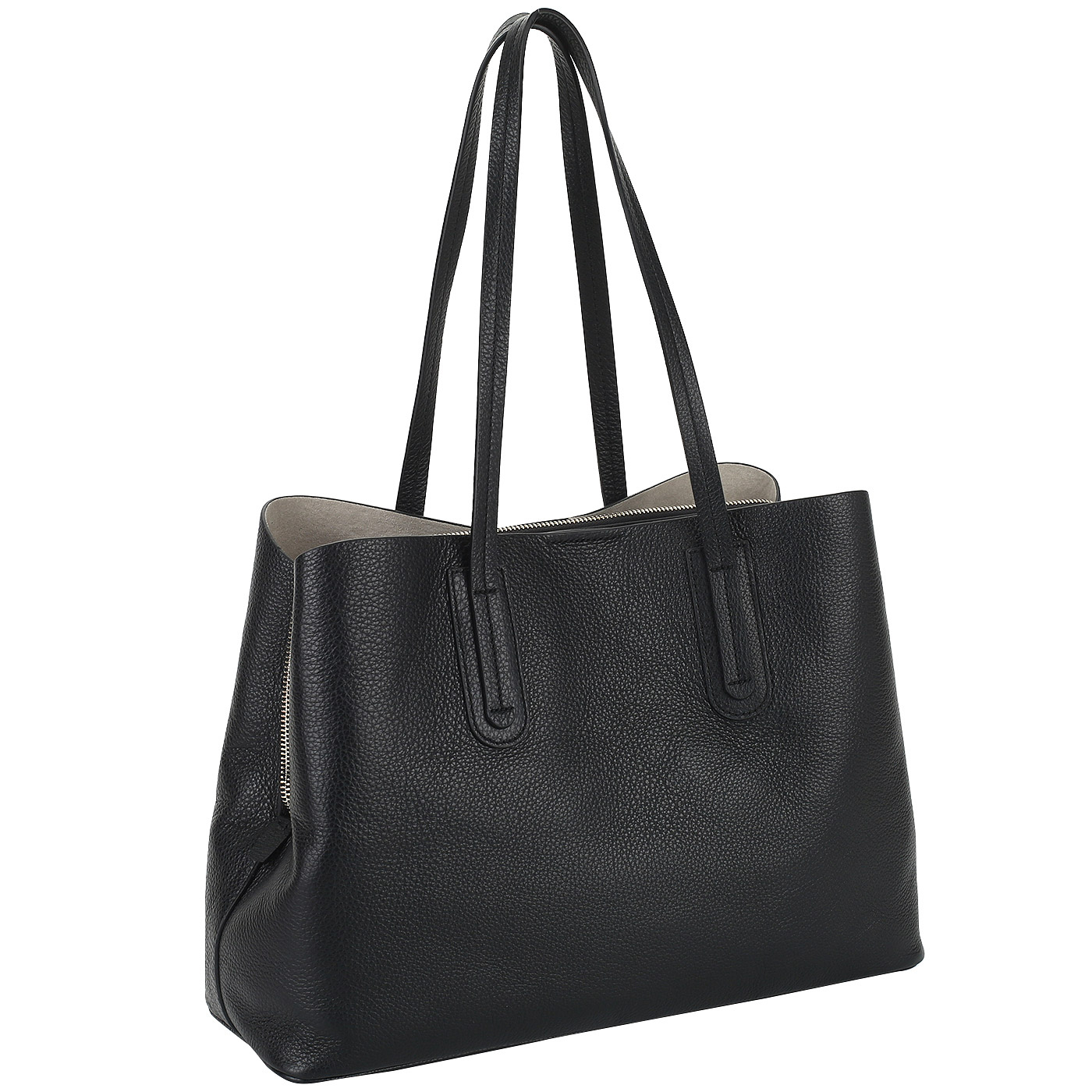 Кожаная сумка с тремя отделениями Coccinelle Dione