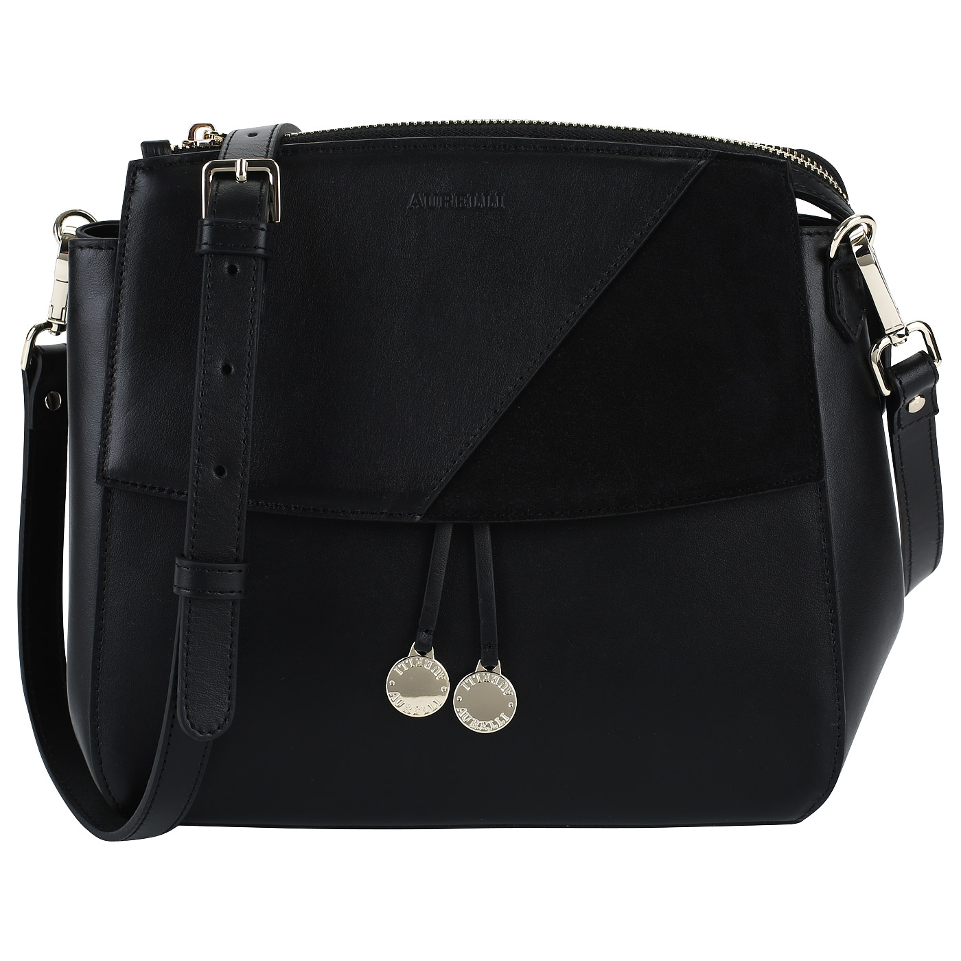 Aurelli Черная сумочка на молнии