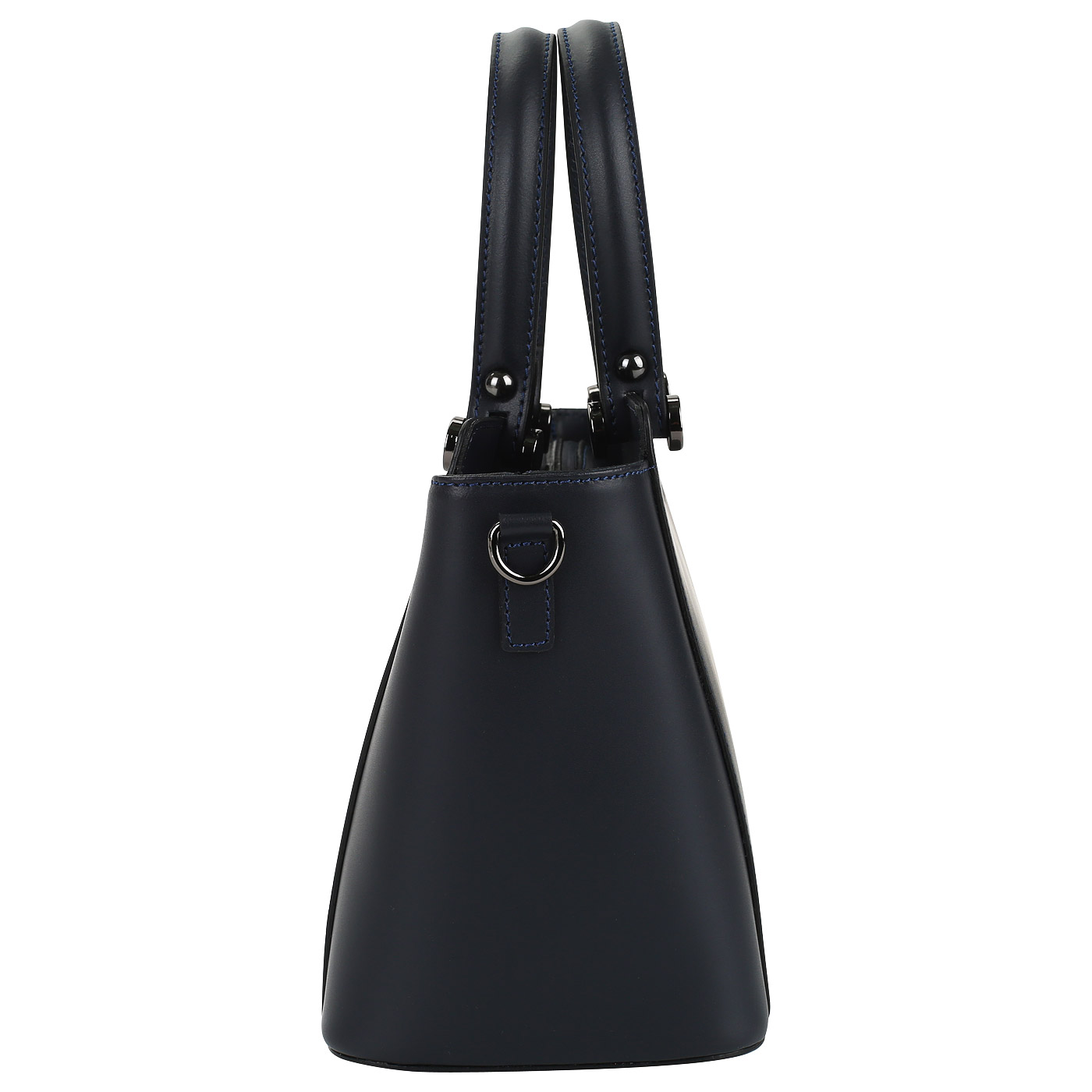 Синяя кожаная сумка Sara Burglar Diva