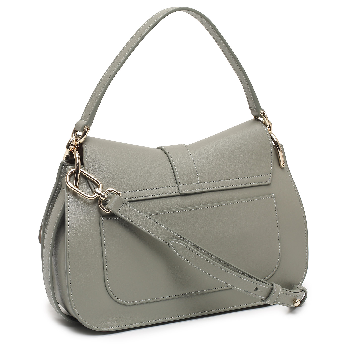 Кожаная сумка Furla Flow