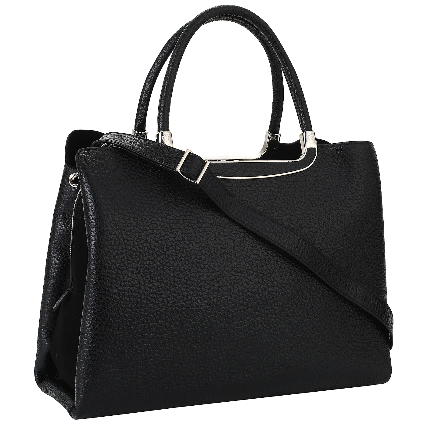 Кожаная сумка с тремя отделами Gilda Tonelli Cerv Cam