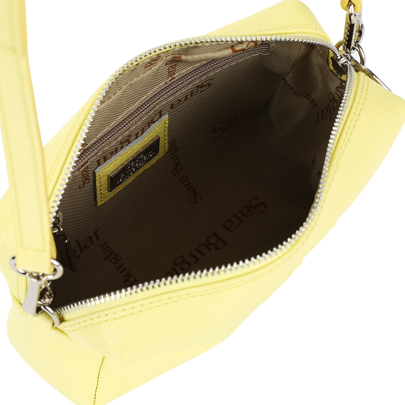 Сумочка из зернистой кожи Sara Burglar Lia Cervo