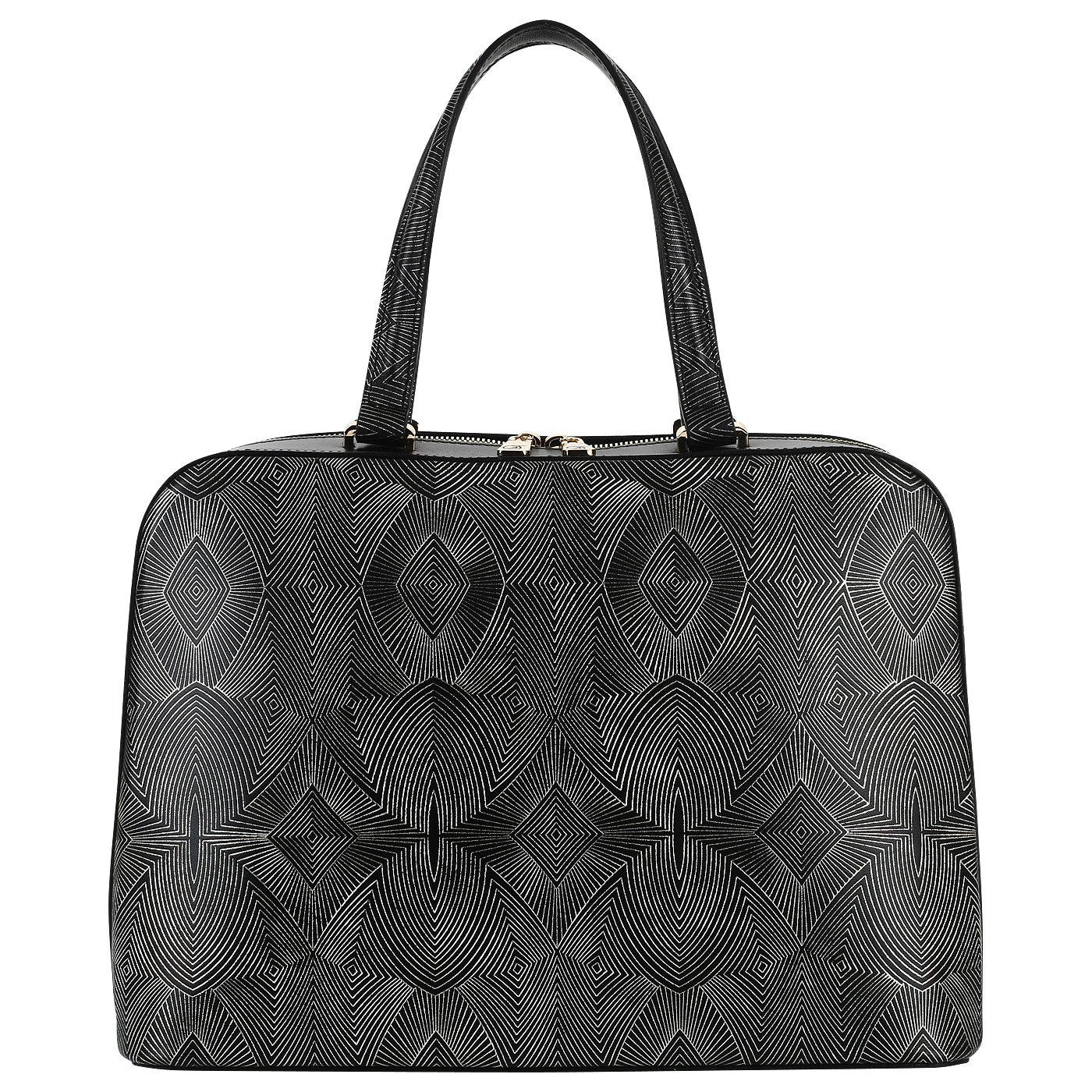 Gilda Tonelli Тисненая сумка на молнии