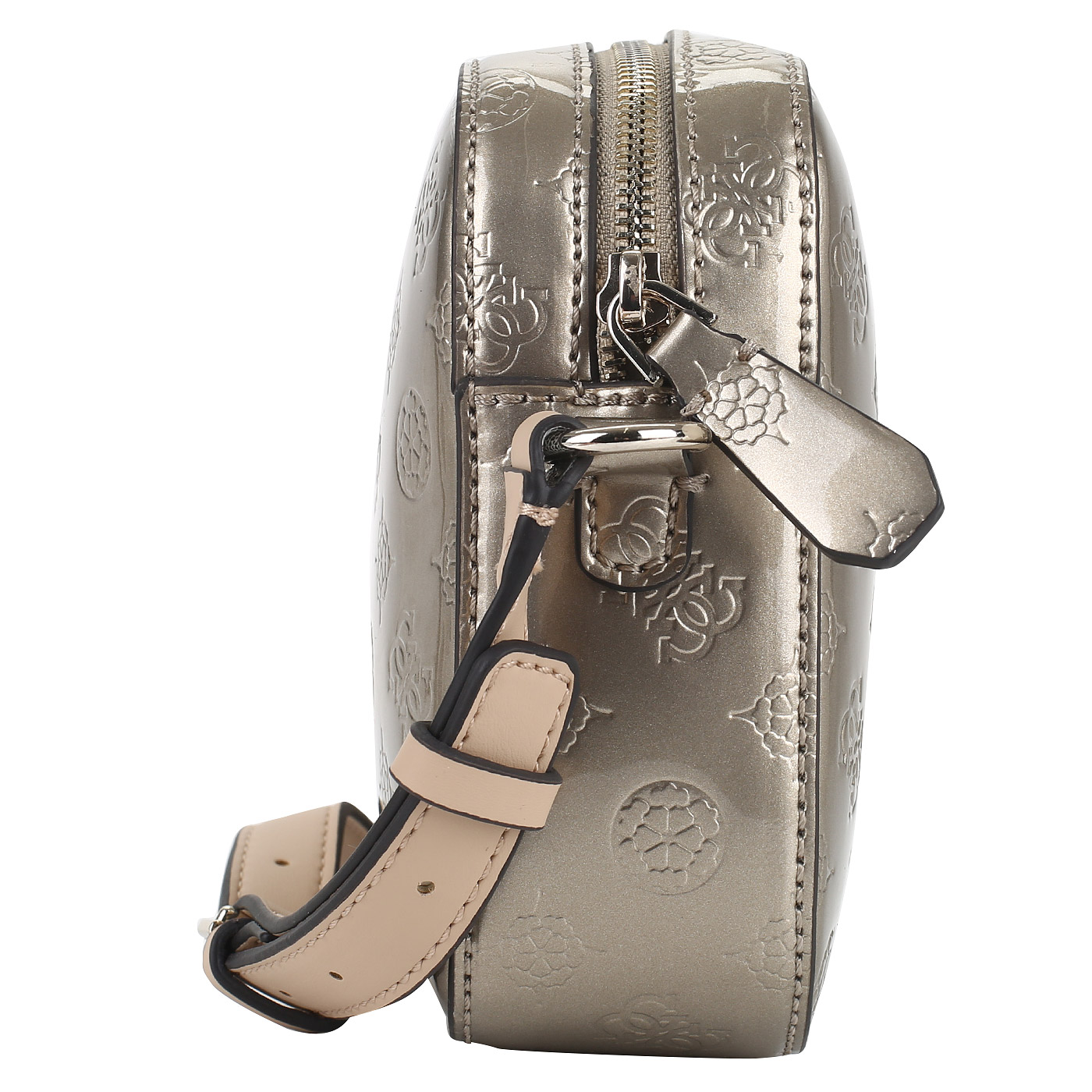 Тисненая сумочка на молнии Guess Kamryn