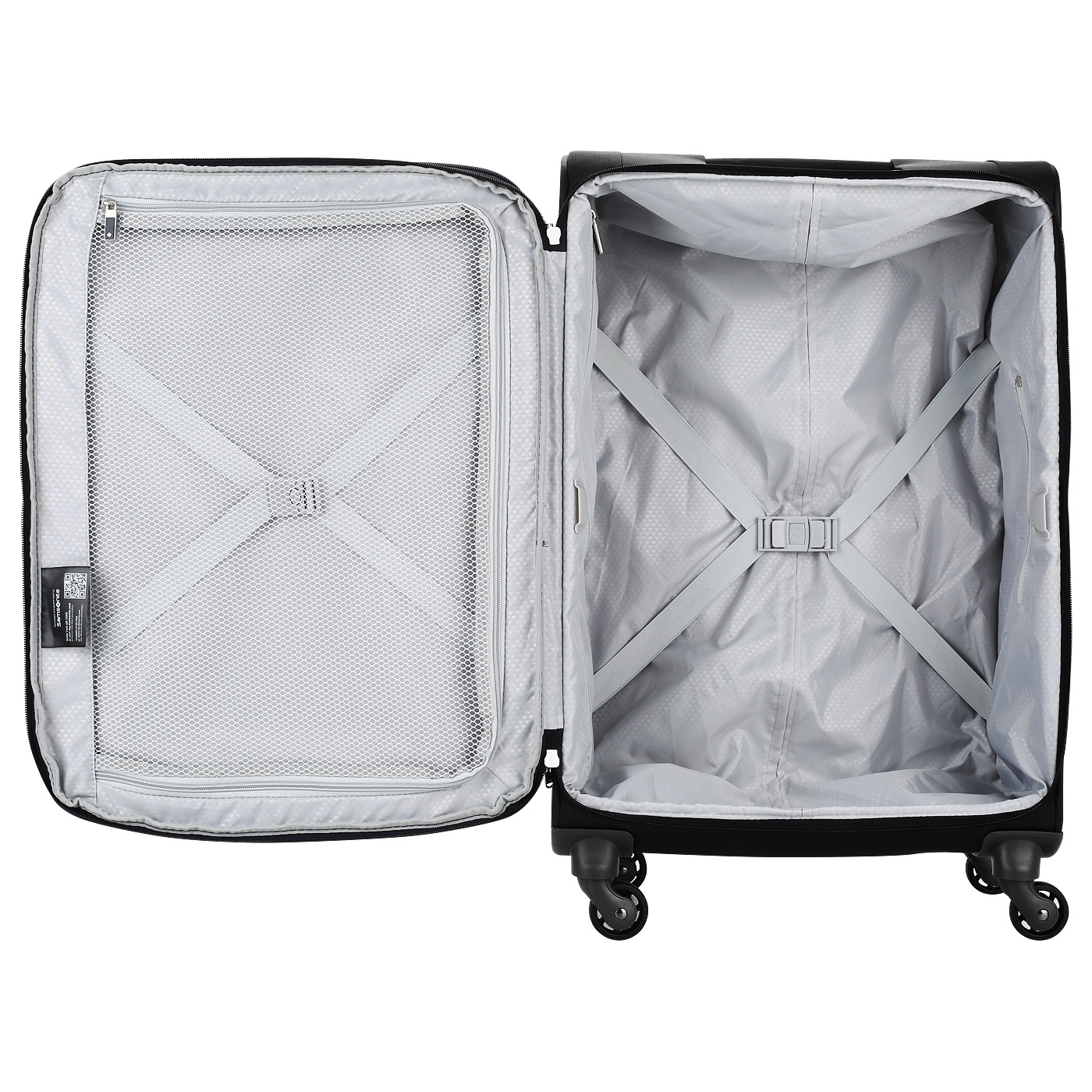 Чемодан средний M тканевый с кодовым замком Samsonite Citybeat