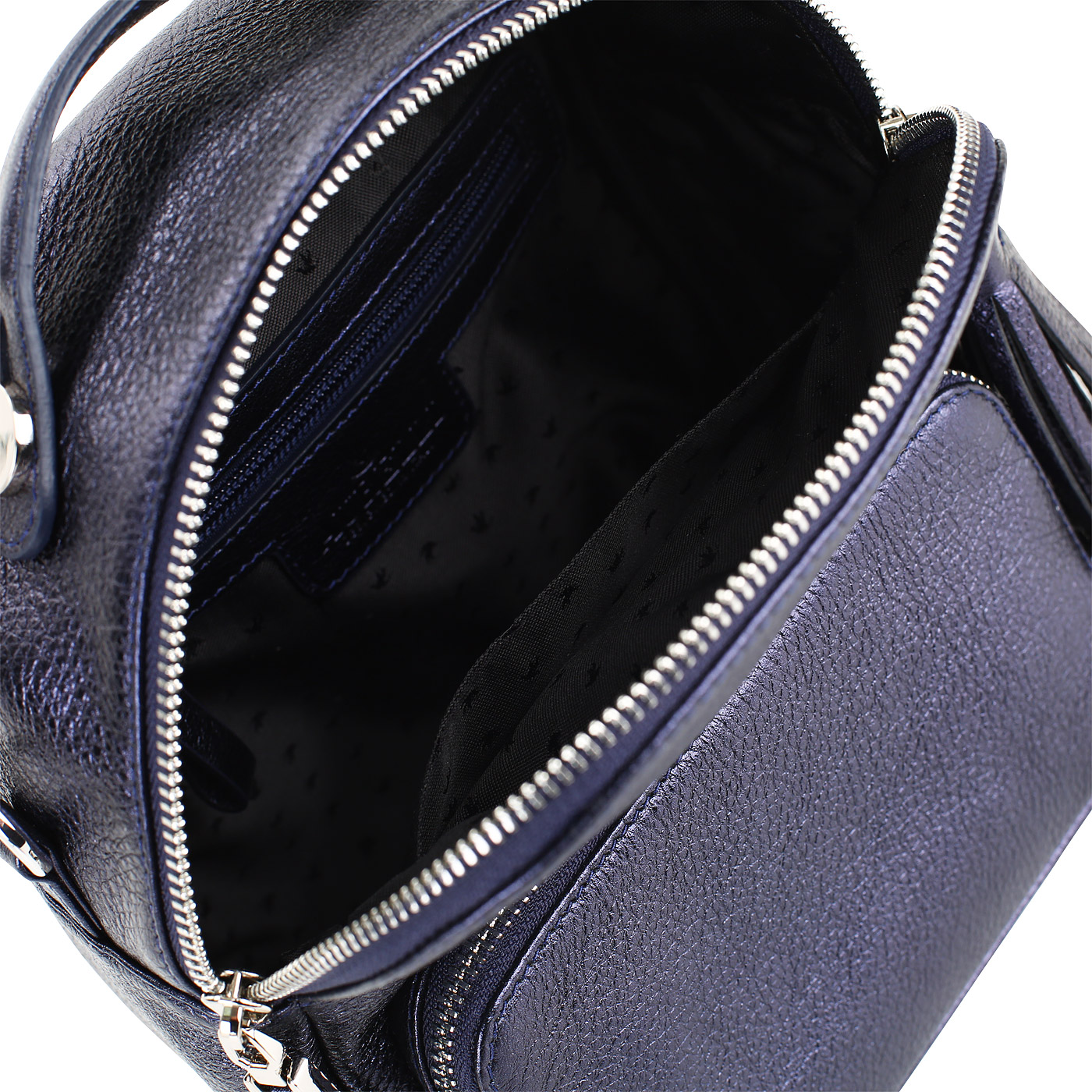 Женский рюкзачок из синей кожи Aurelli 