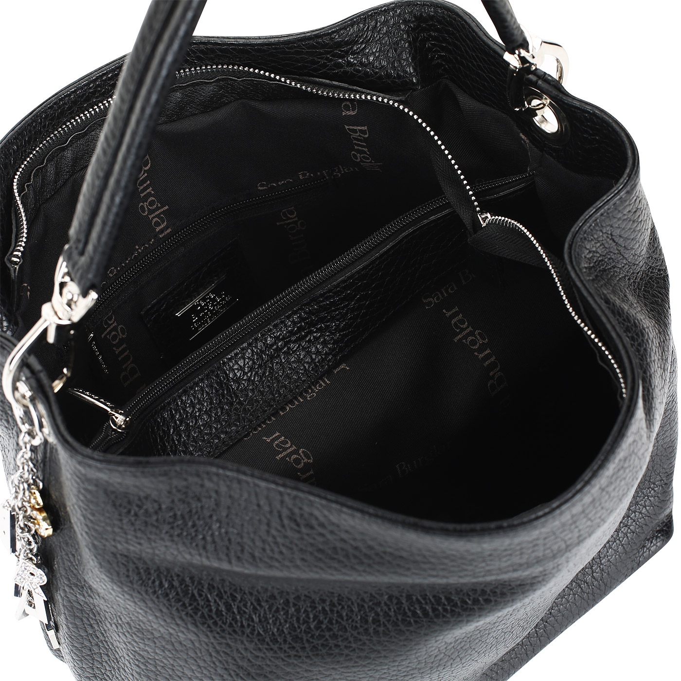 Мягкая сумка из кожи Sara Burglar Ariel Qerida