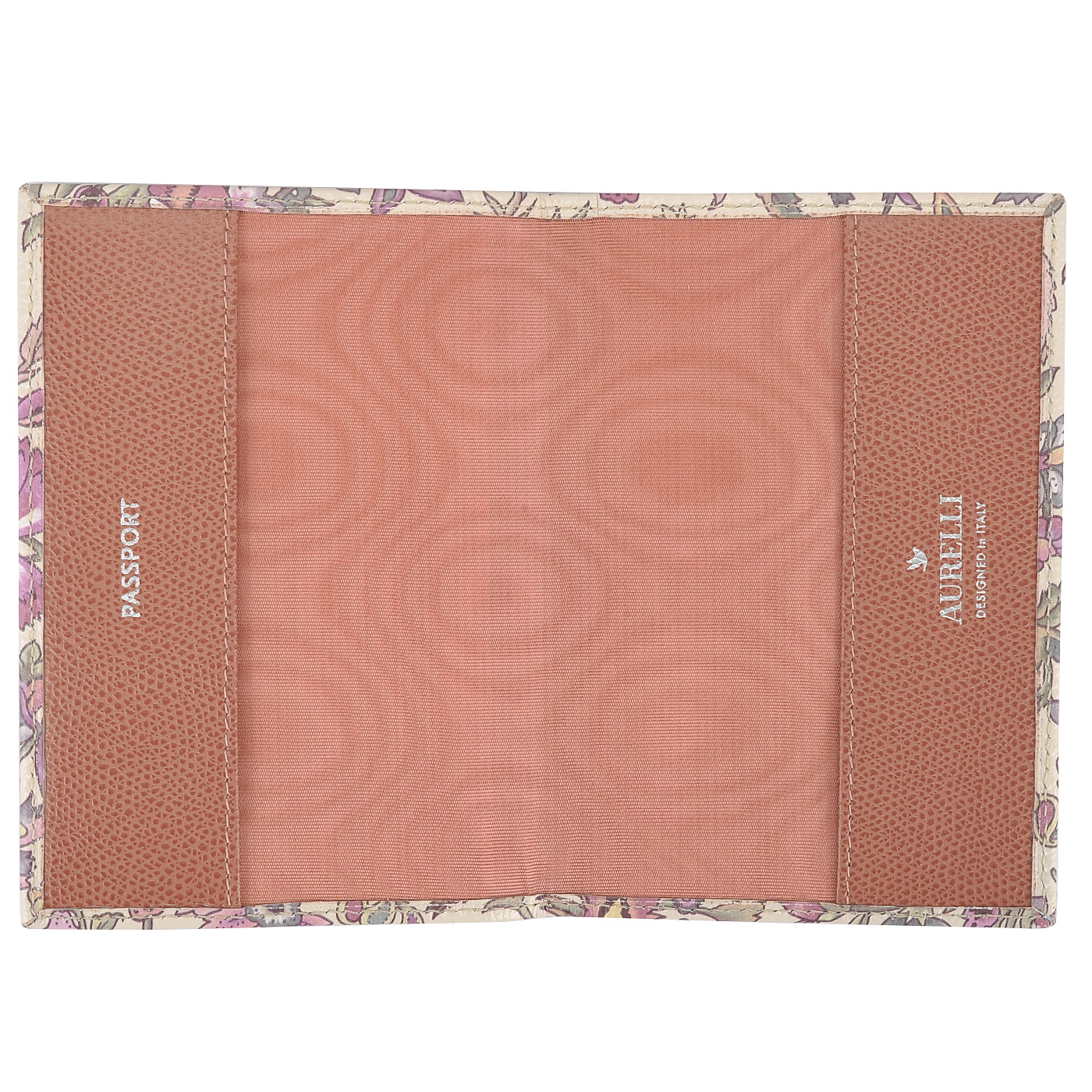 Кожаная обложка для паспорта Aurelli Alma fiore