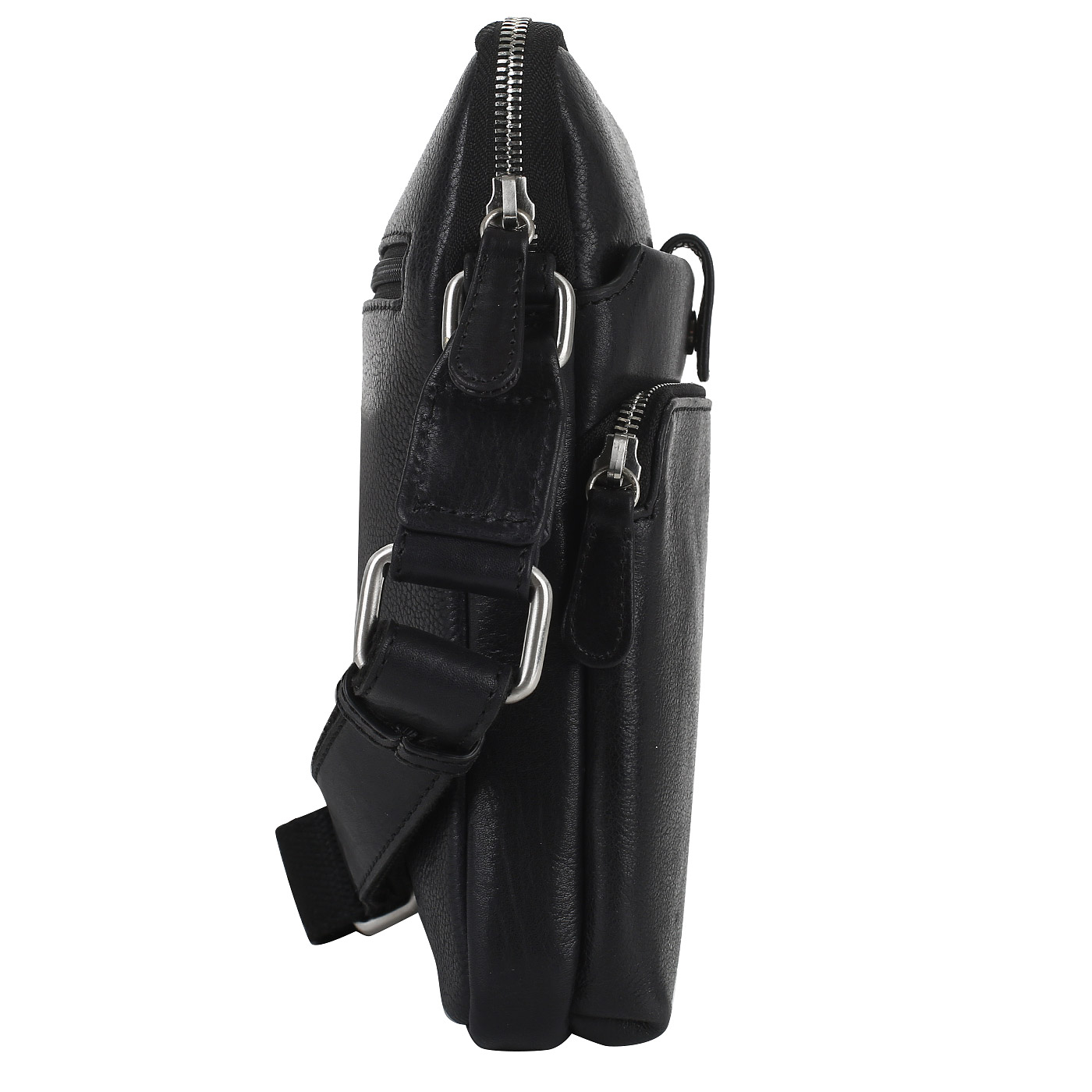 Черная сумка через плечо Dr. Koffer 