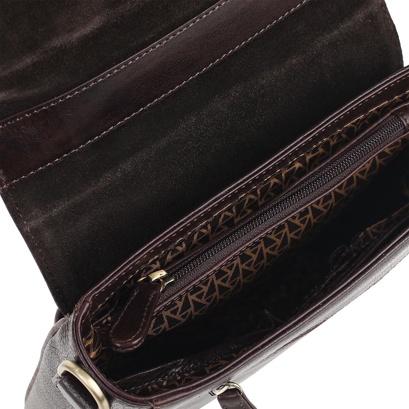 Кожаная сумка через плечо Dr. Koffer 