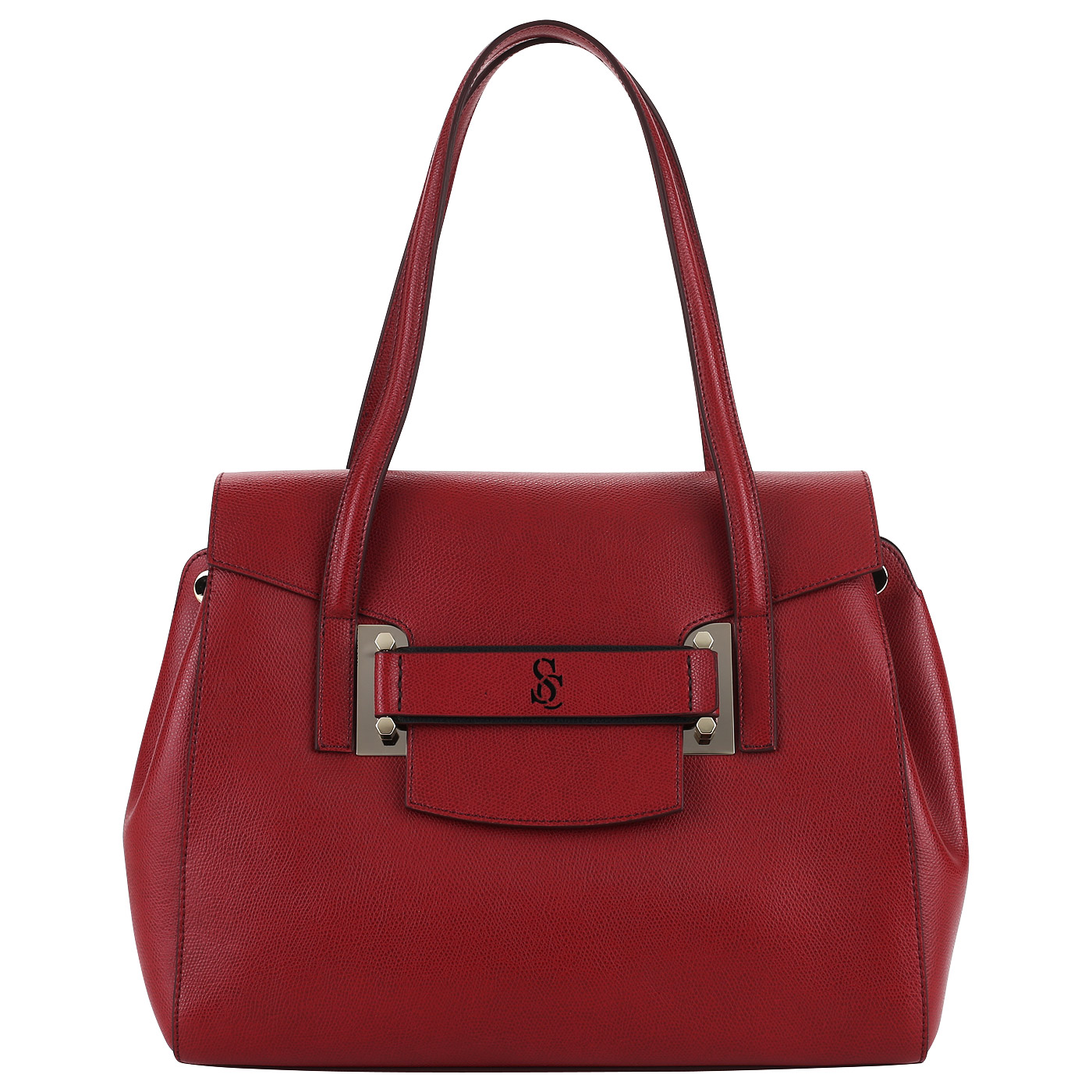 Carlo Salvatelli Тисненая сумка с длинными ручками