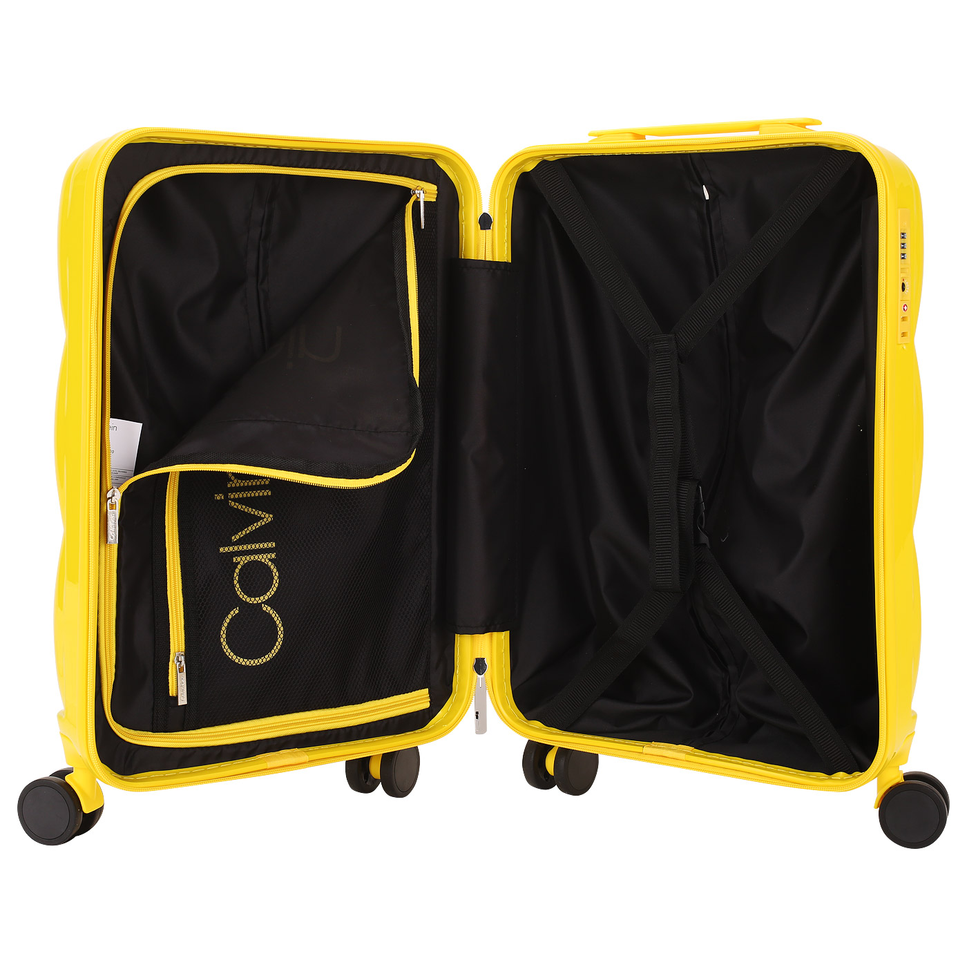 Чемодан для ручной клади из ABS-пластика с кодовым замком Calvin Klein CK-630 Down To Fly