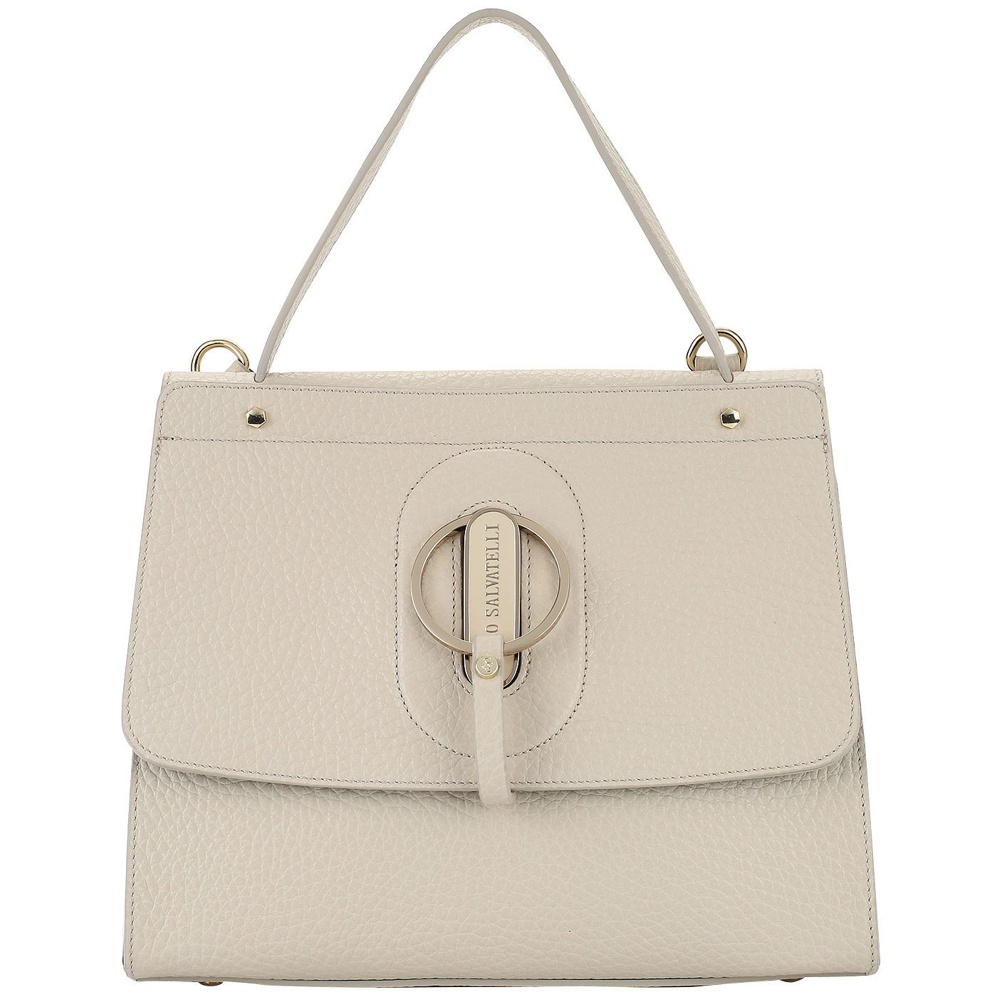 Carlo Salvatelli Сумка из зернистой кожи