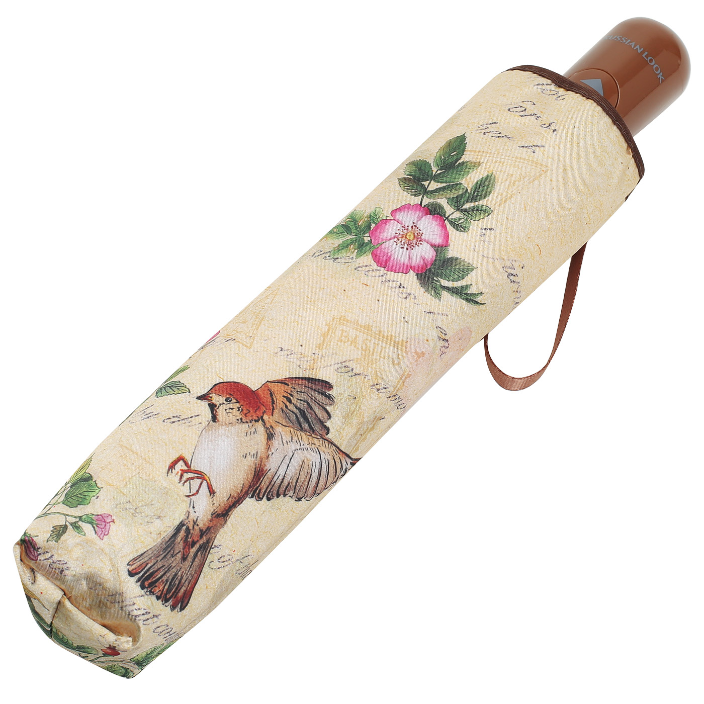 Зонт в три сложения Russian Look 