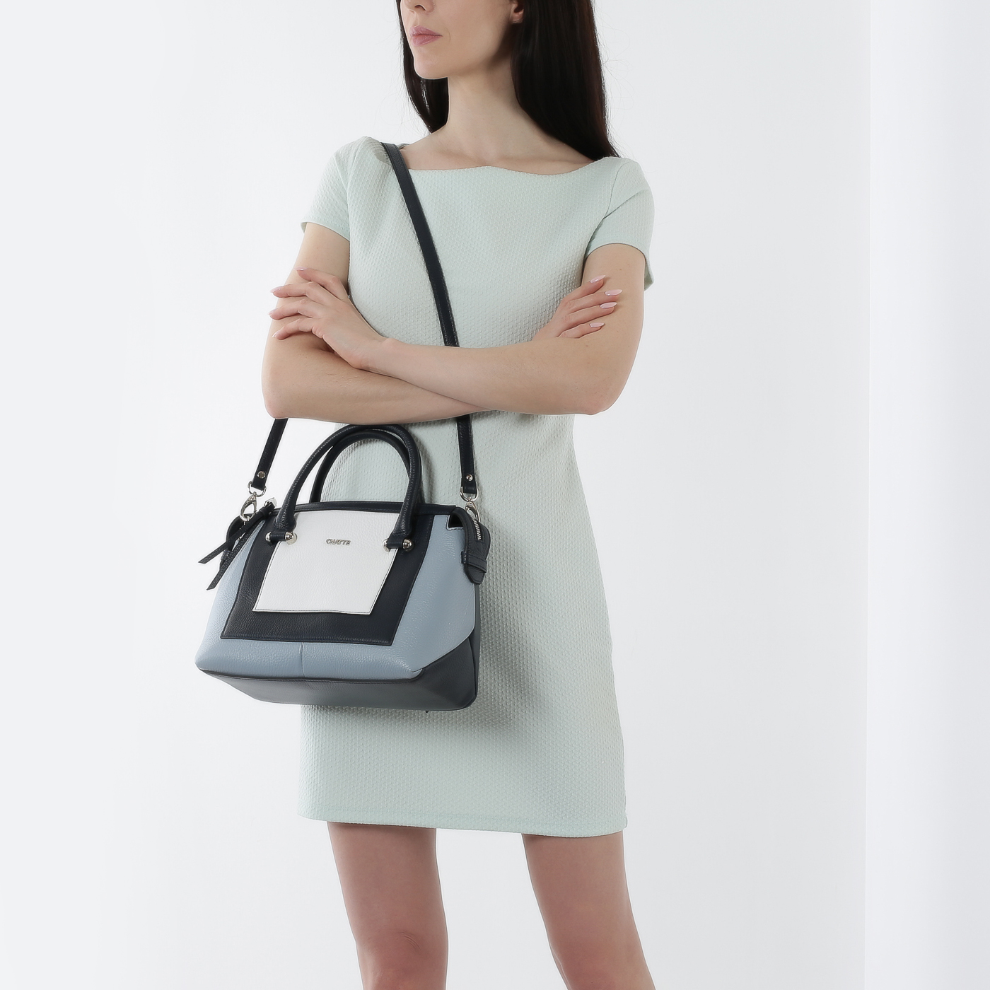 Кожаная сумка Chatte 