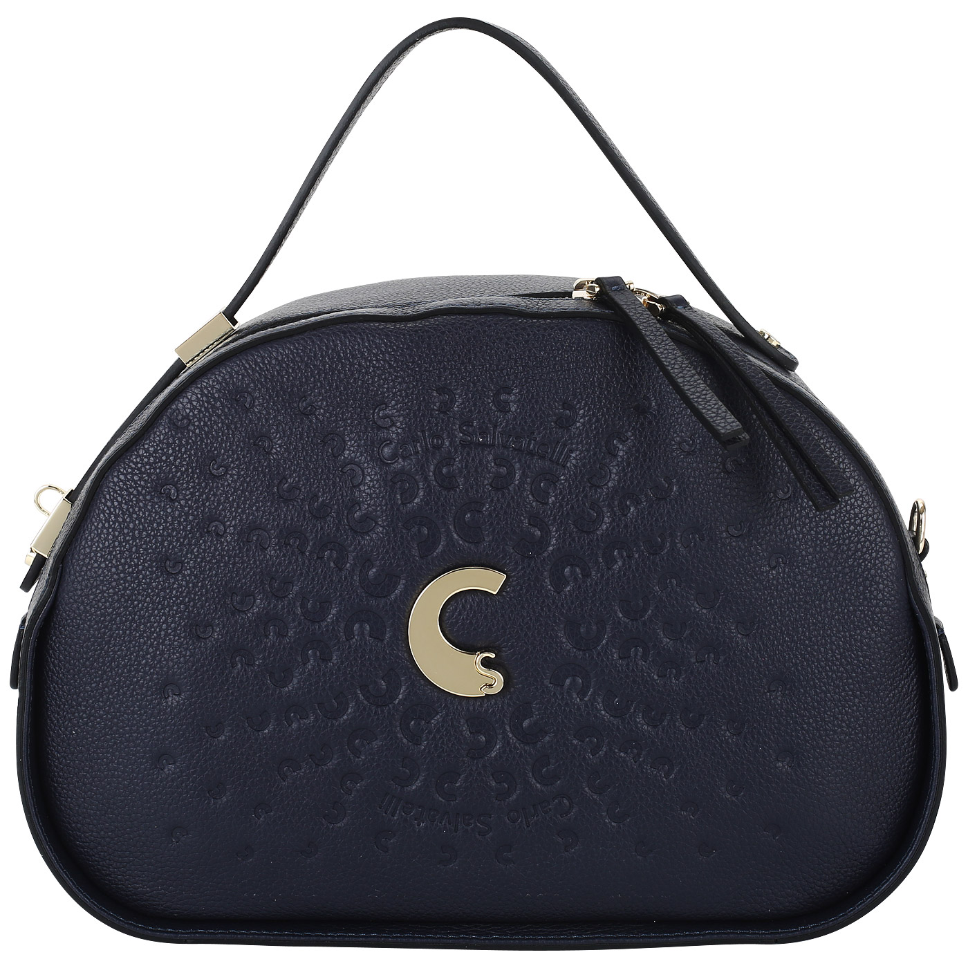 Carlo Salvatelli Сумка с тиснением