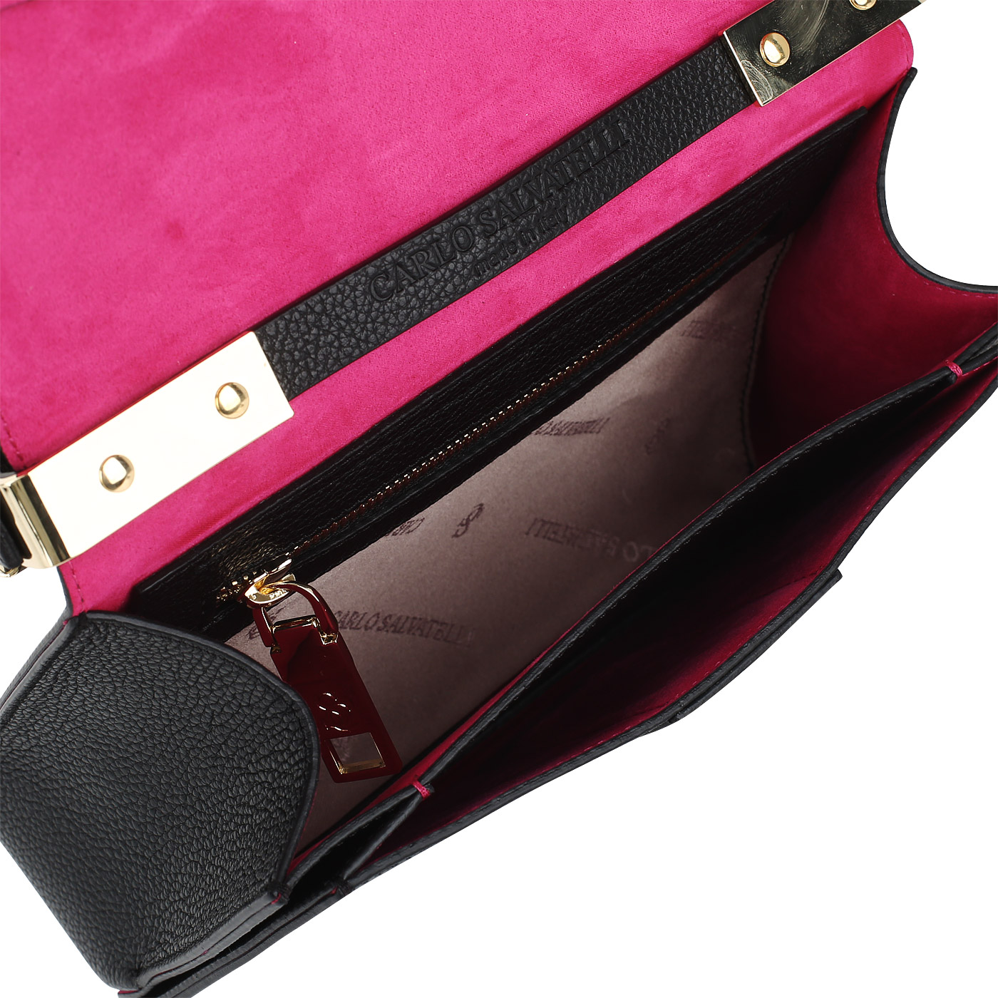 Сумка с замшей Carlo Salvatelli Gemma Camoscio