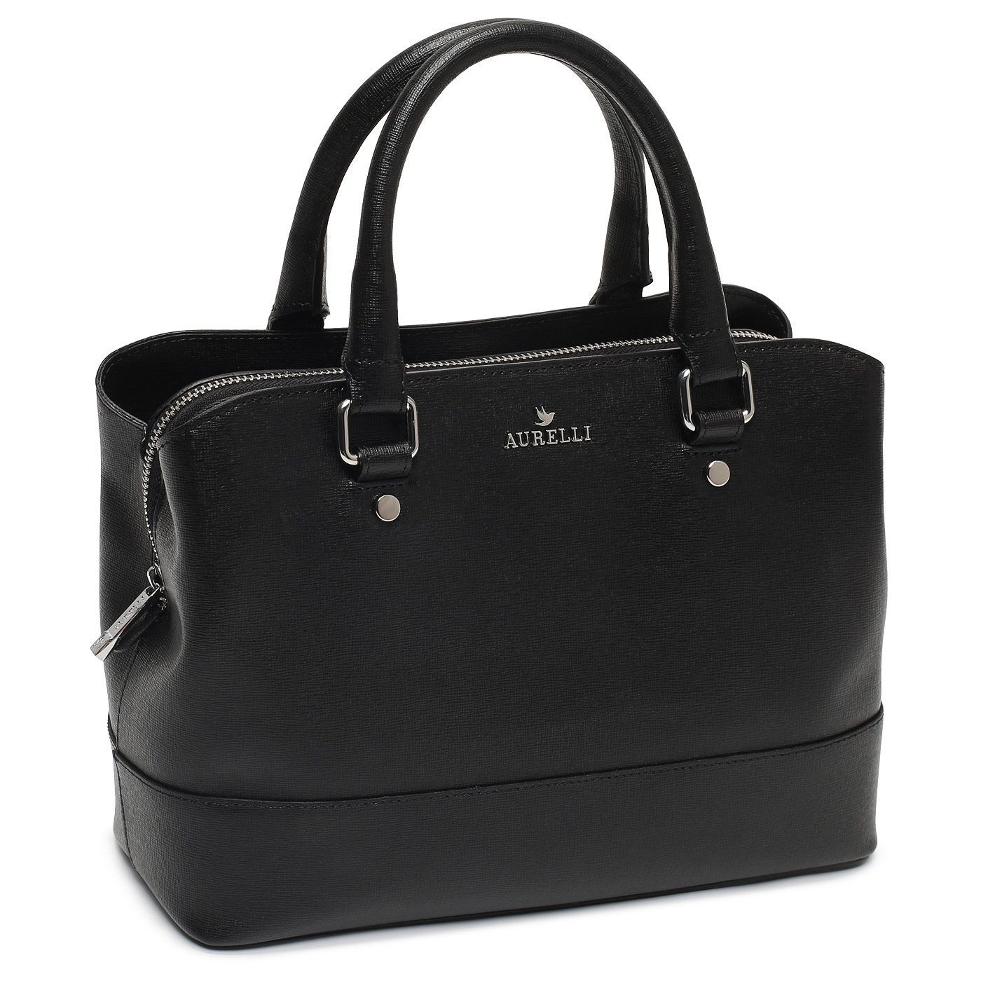 Сумка с тремя отделениями Aurelli Saffiano