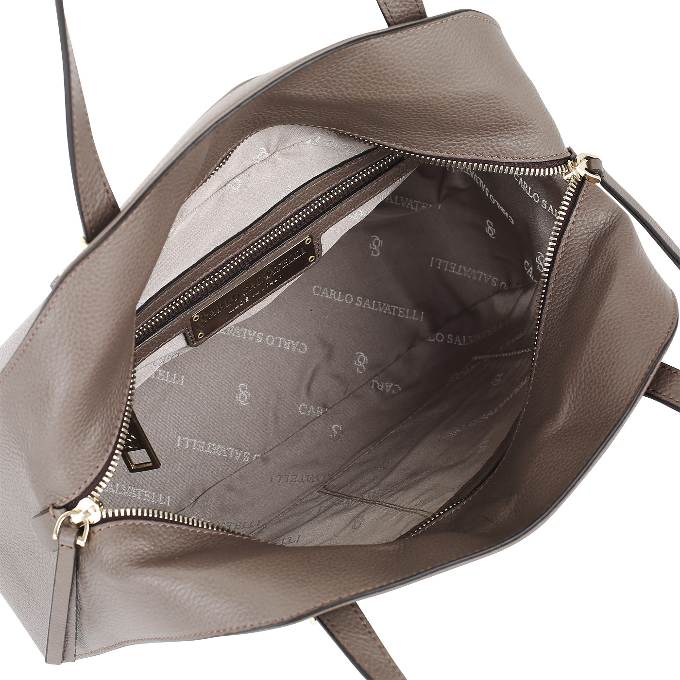 Сумка с тиснением Carlo Salvatelli Gemma