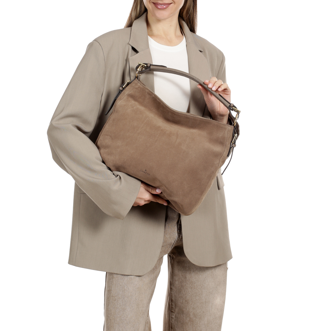 Кожаная сумка Chatte Marseille