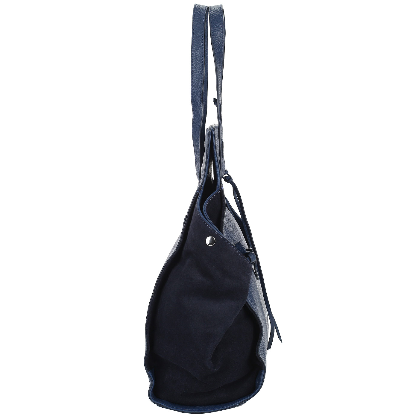 Сумка-трансформер из кожи и замши Cromia Lexa