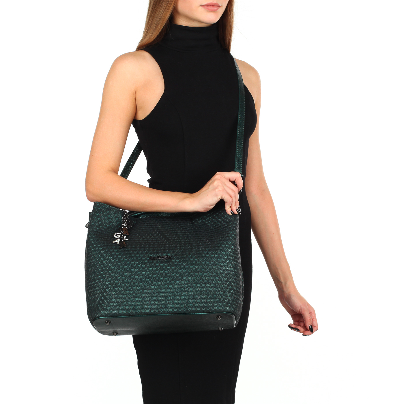 Мягкая кожаная сумка Sara Burglar Cherie Cometa