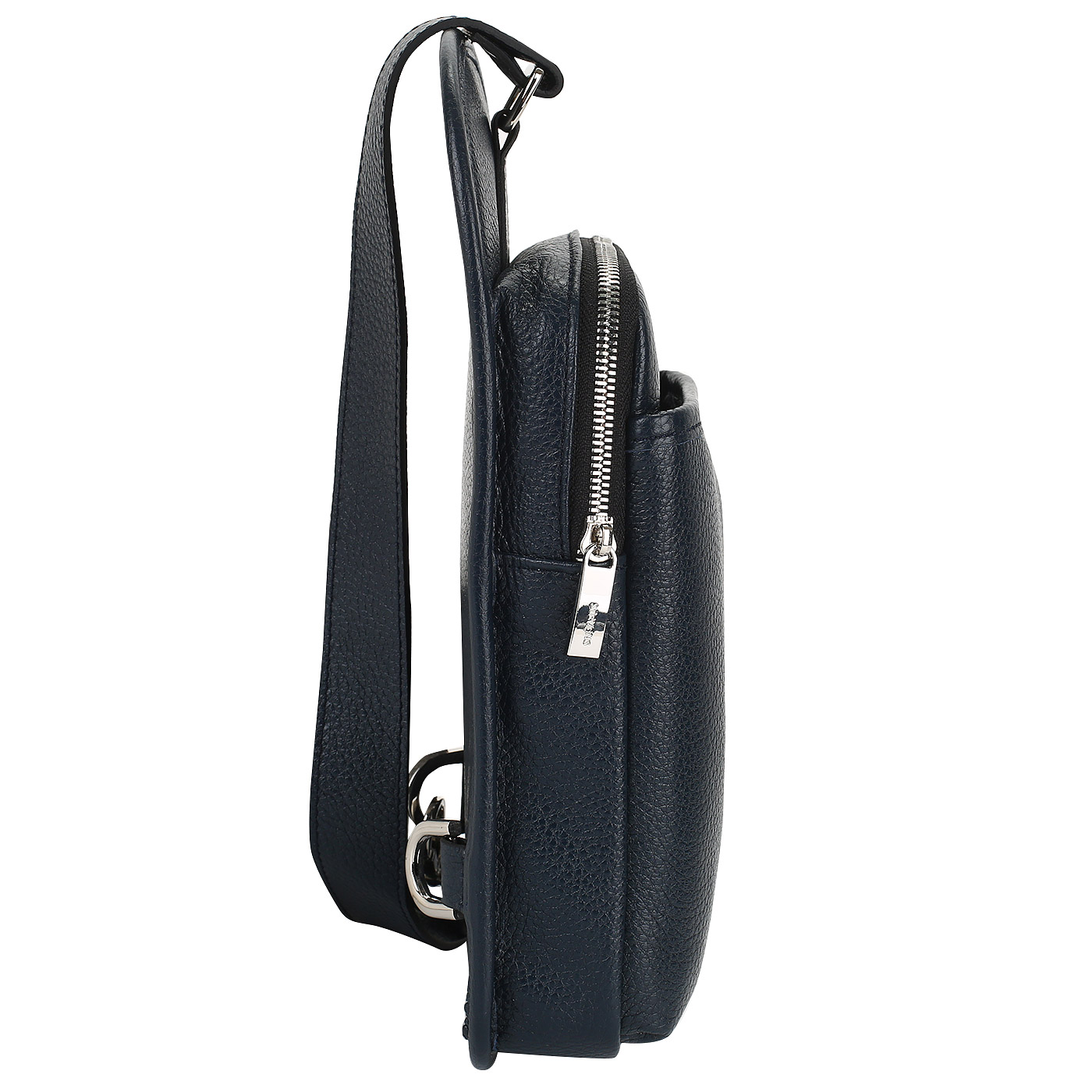 Кожаная сумка через плечо на молнии Stevens 