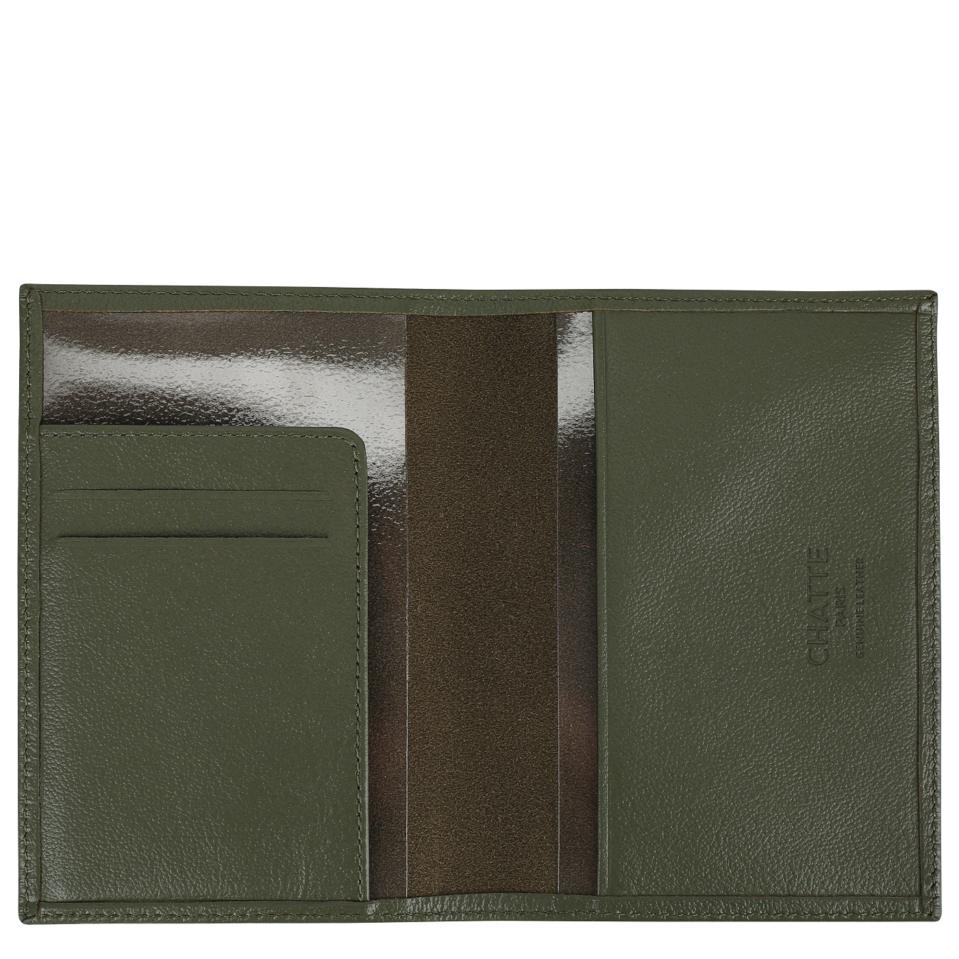 Кожаная обложка для паспорта Chatte Lion