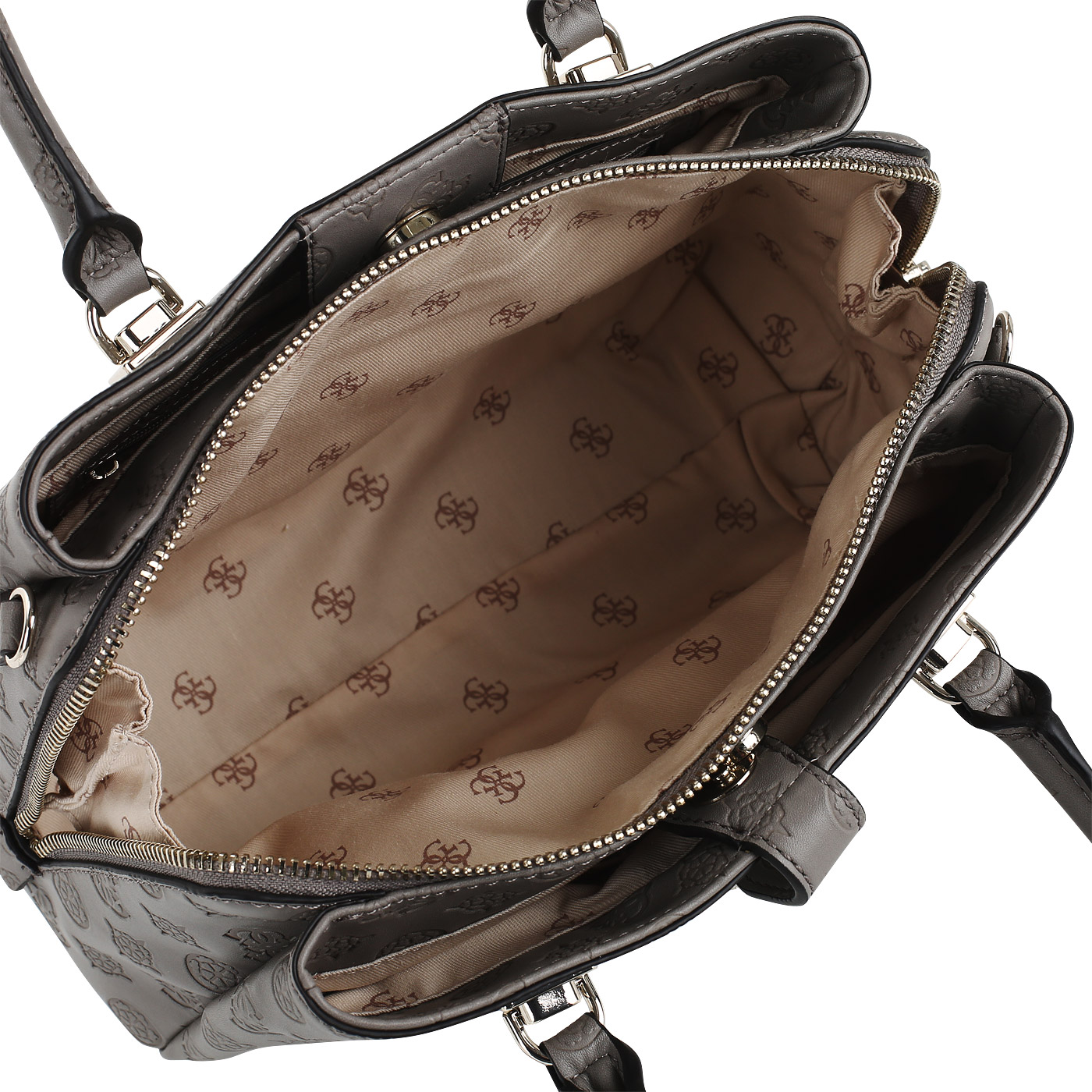 Мягкая тисненая сумка Guess Peony Classic