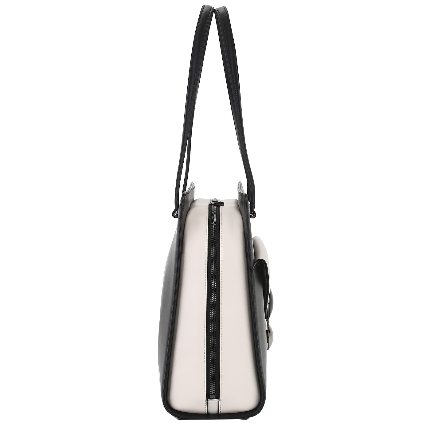 Сумка из гладкой кожи Cromia Bubbly