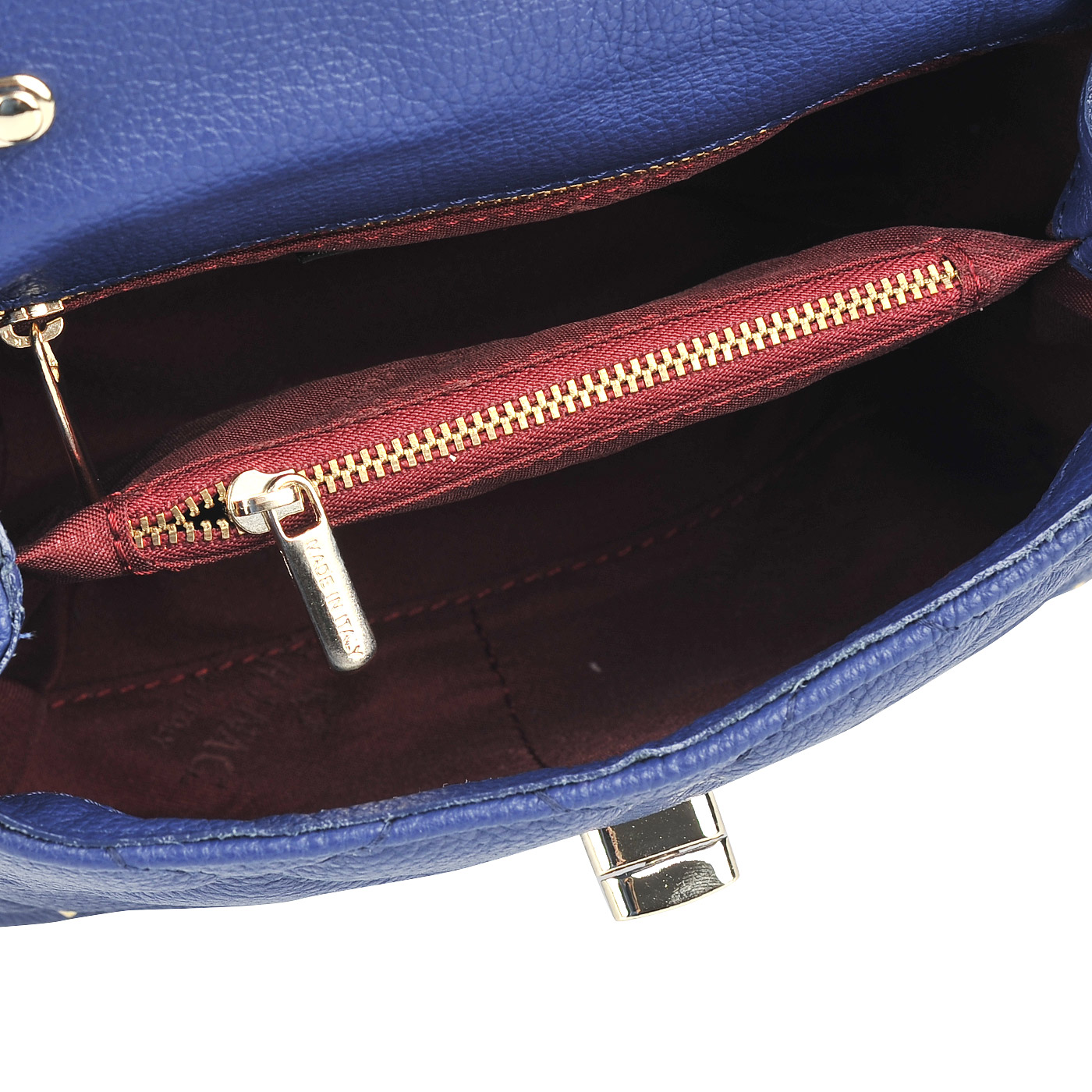 Женская кожаная сумка через плечо Marina Creazioni 