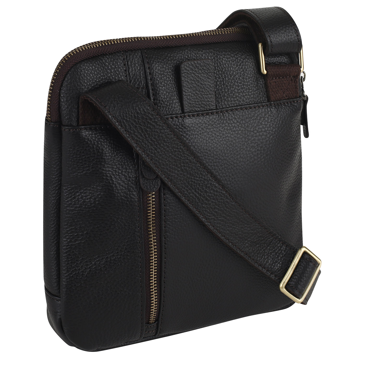 Кожаная сумка через плечо Dr. Koffer 