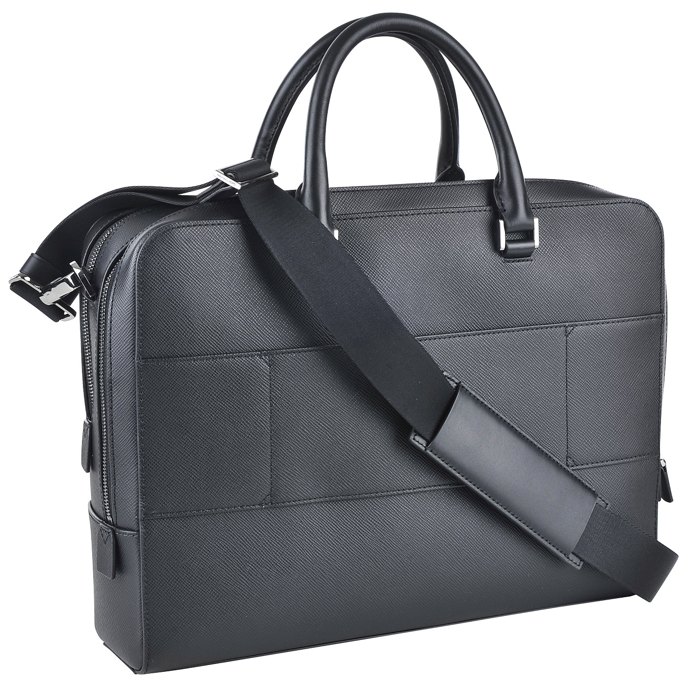 Мужская кожаная деловая сумка Michael Kors Men Harrison