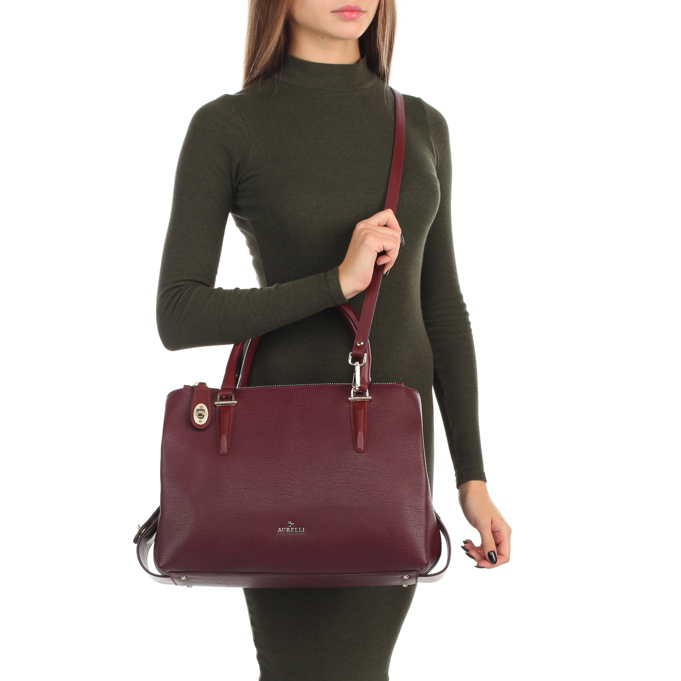 Сумка с пятью отделами Aurelli Soft