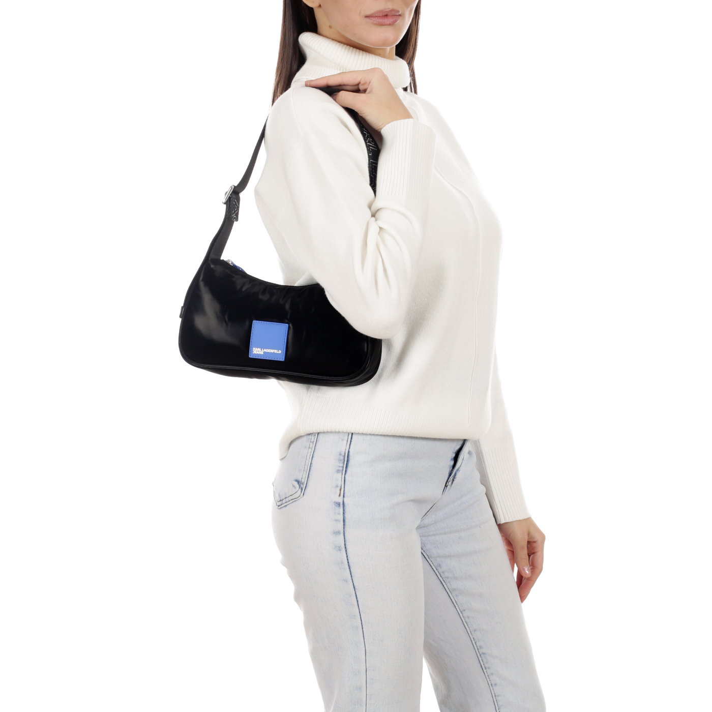 Сумка с текстильным ремешком Karl Lagerfeld Jeans Urban