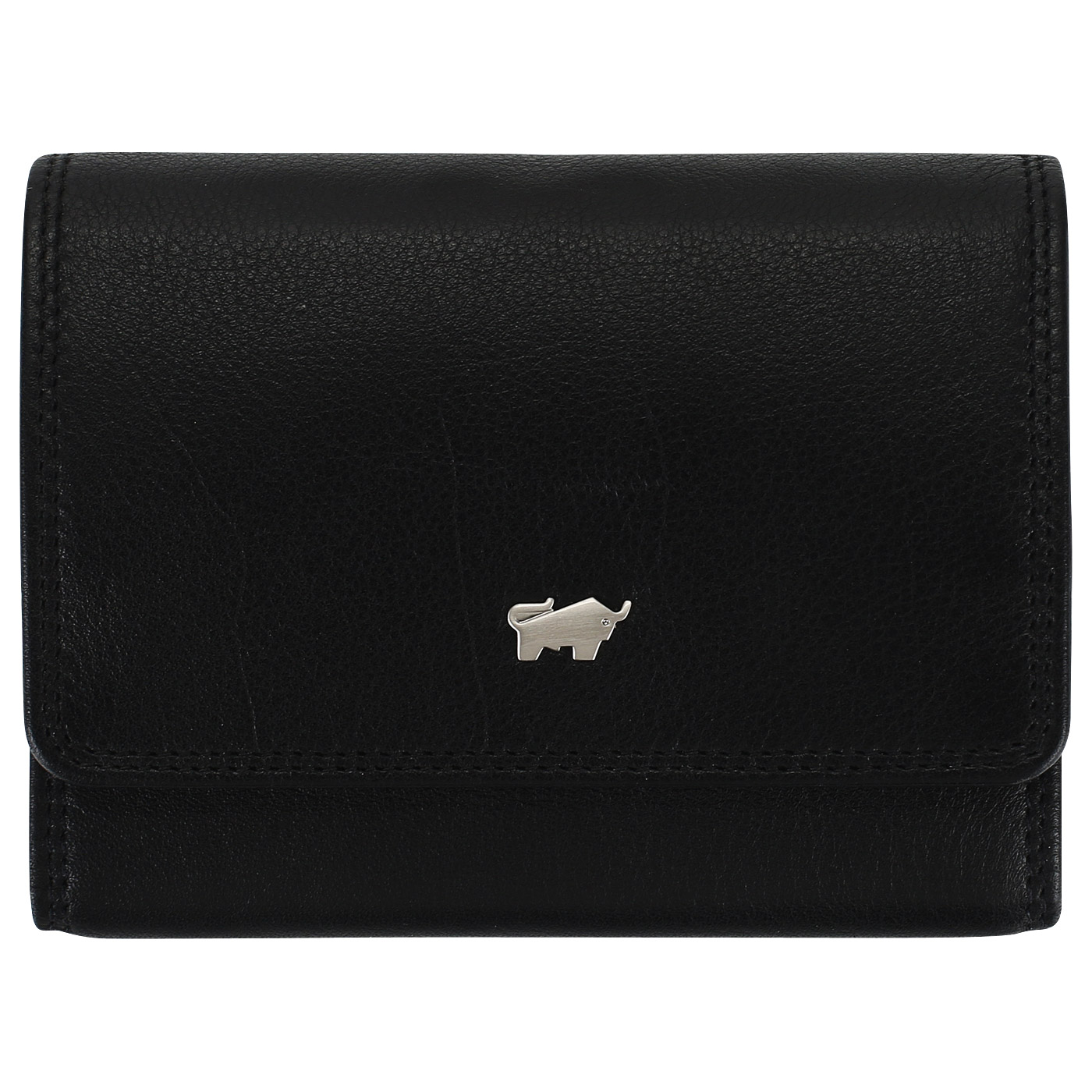Braun Buffel Мужской кожаный кошелек на кнопке