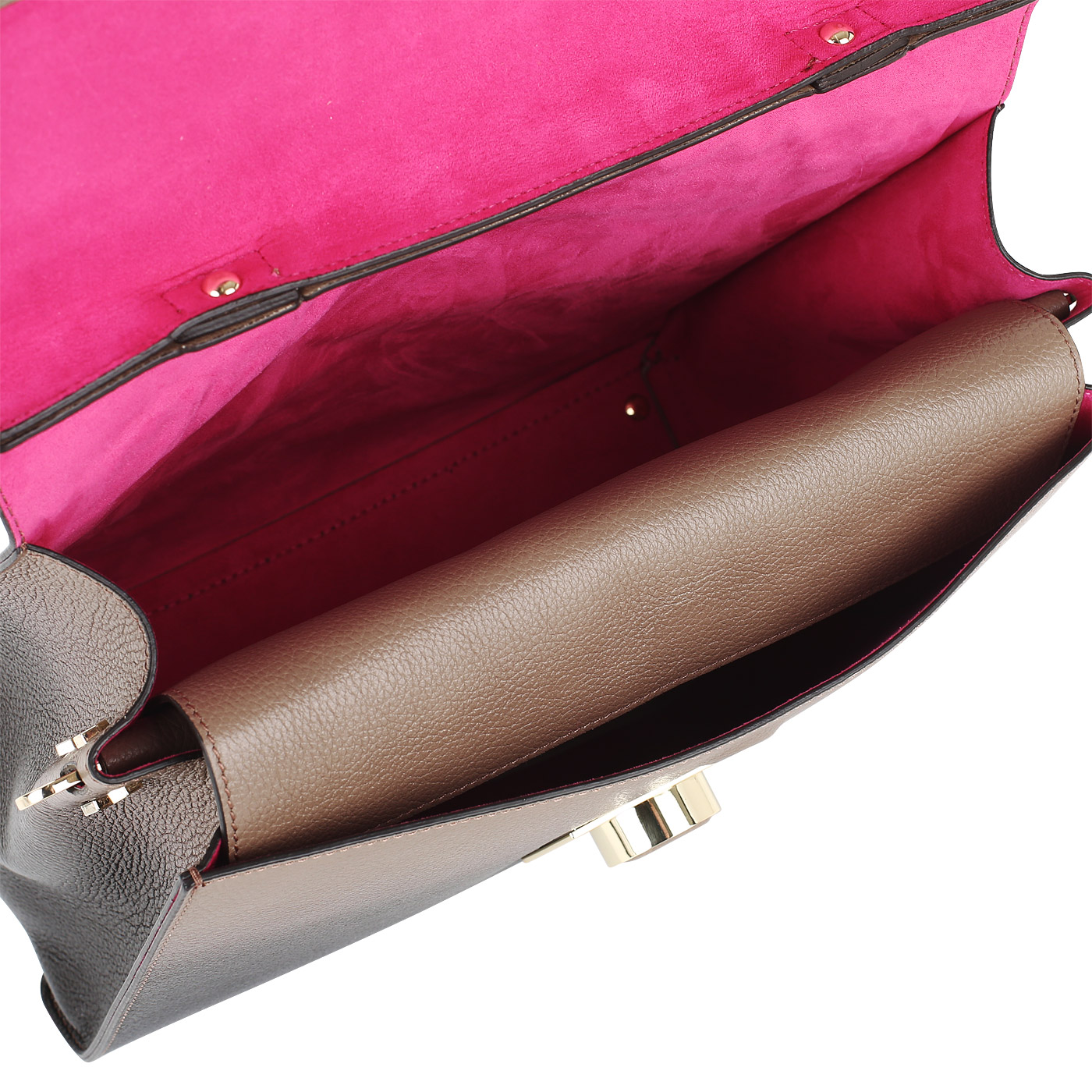 Сумка из зернистой кожи Carlo Salvatelli Gemma