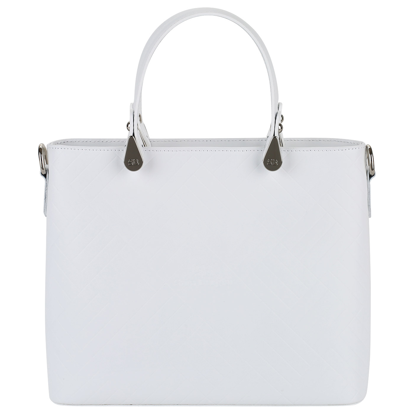 Sara Burglar Сумка из белой кожи