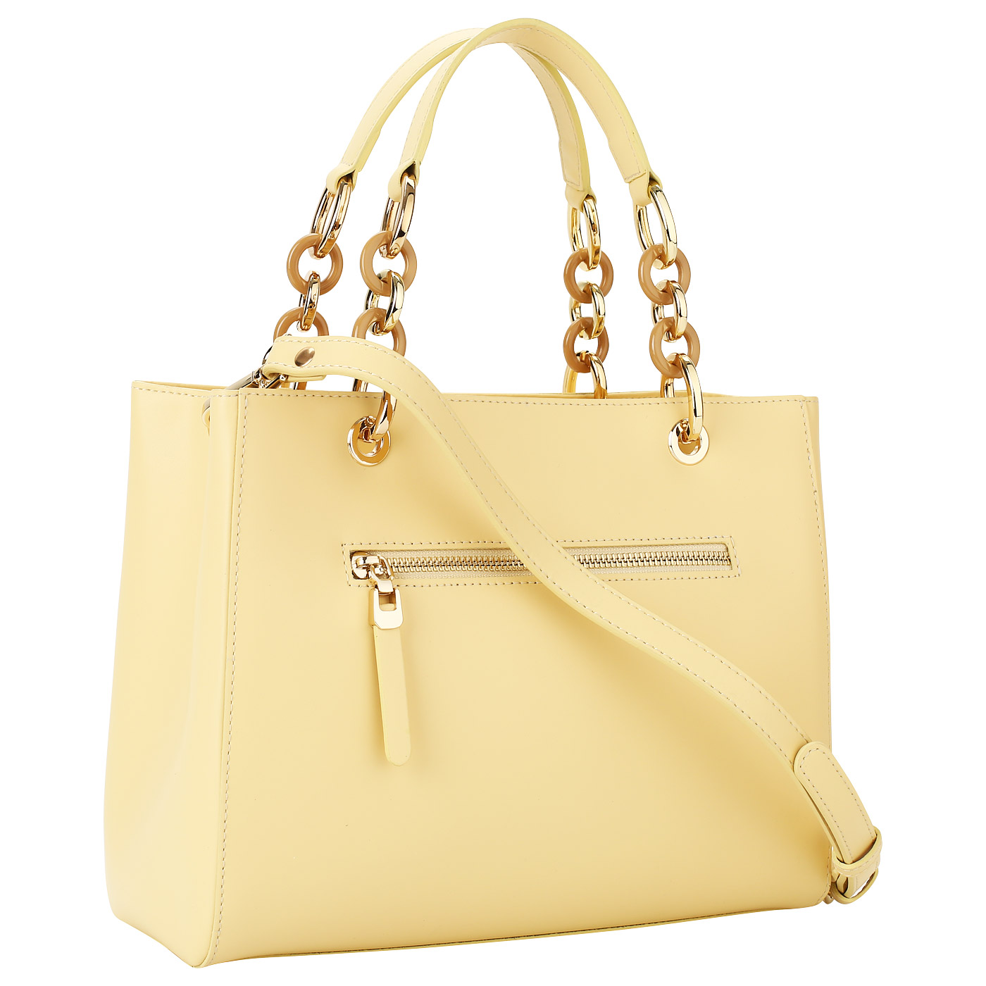 Кожаная сумка с двумя отделами Aurelli 