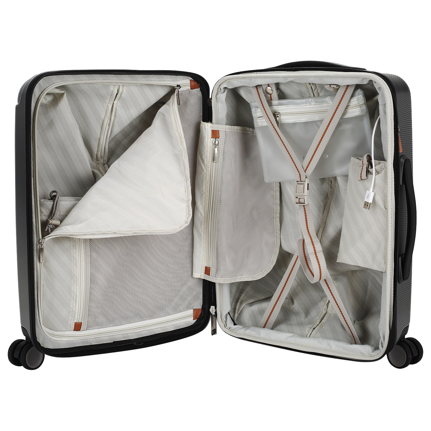 Чемодан маленький S из поликарбоната с кодовым замком Ricardo Beverly Hills Cabrillo 2.0