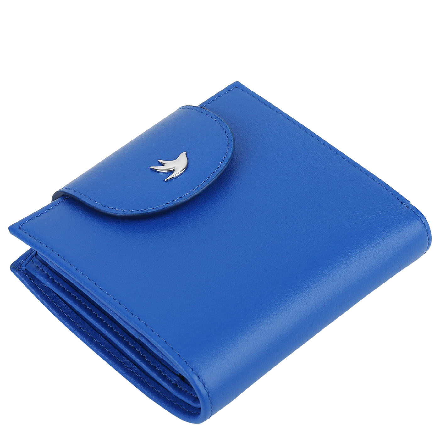 Кошелек складной на кнопке Aurelli Ocean