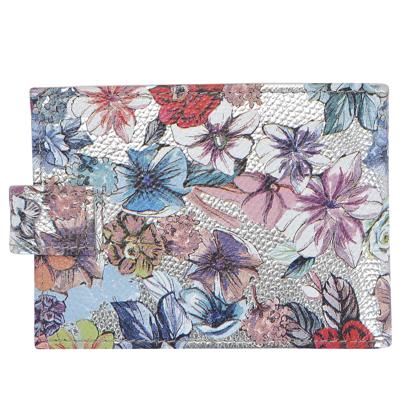 Кожаная визитница Aurelli Luna fiore