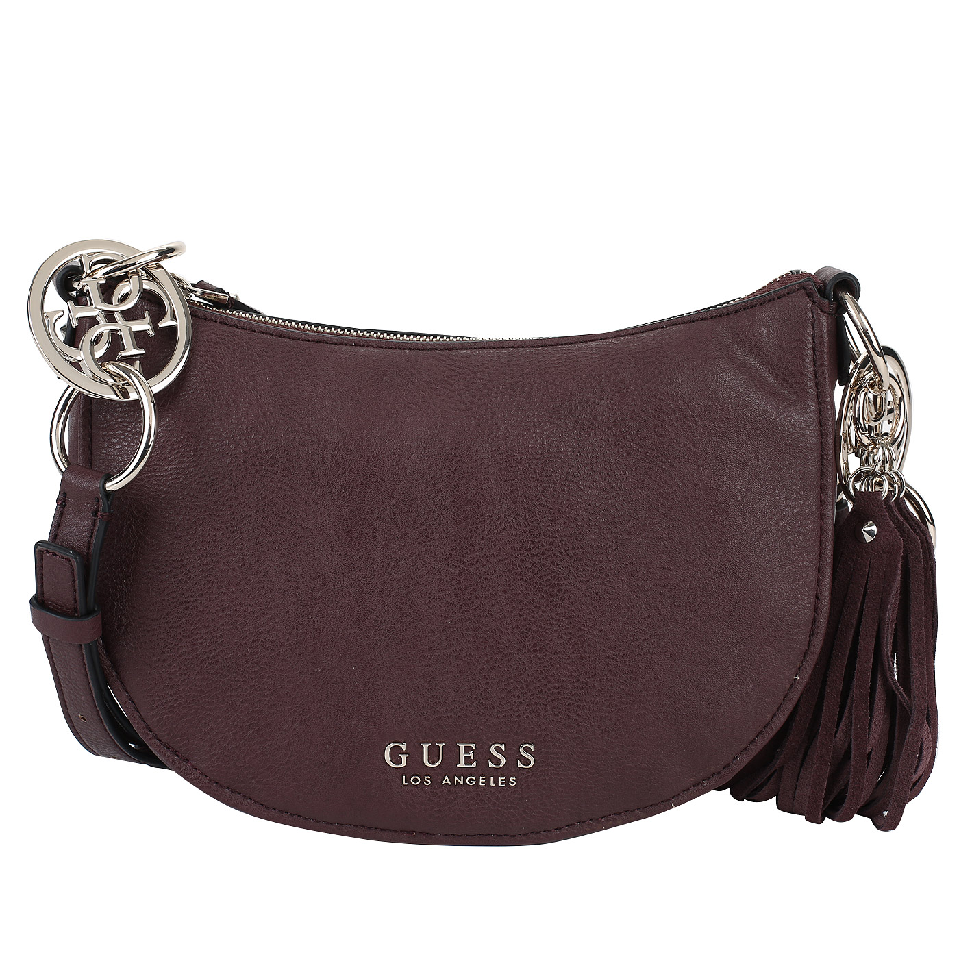Guess Бордовая сумка-седло