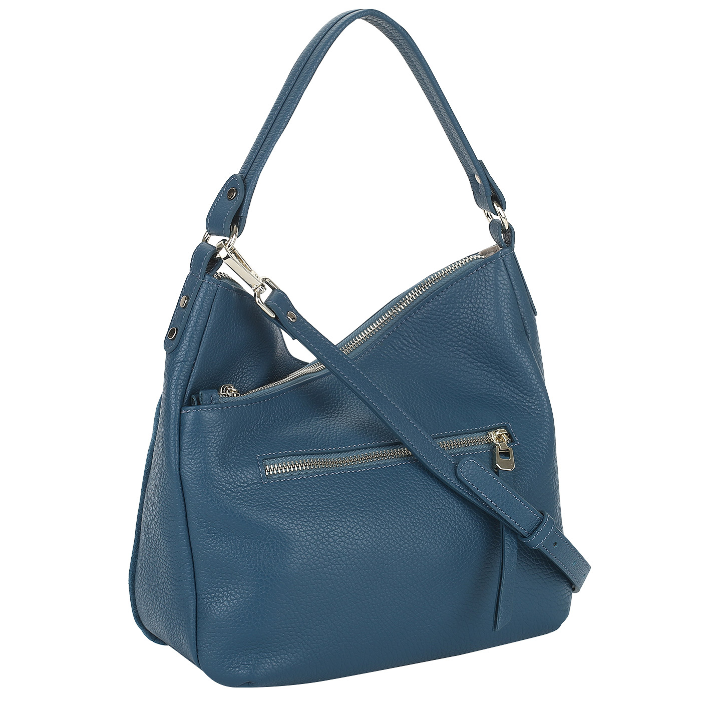 Сумка из кожи и замши Aurelli Suede