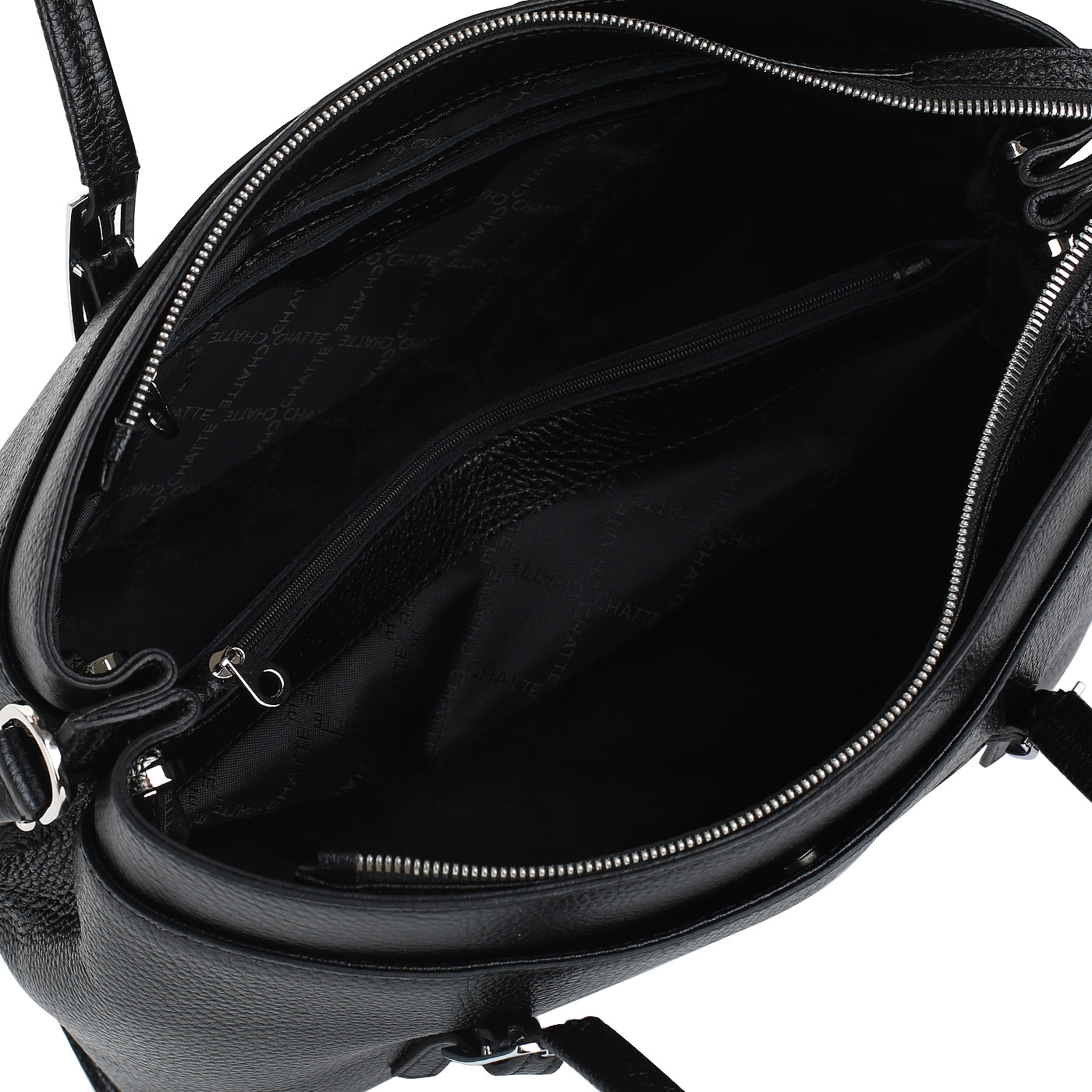 Кожаная сумка с ручками Chatte 