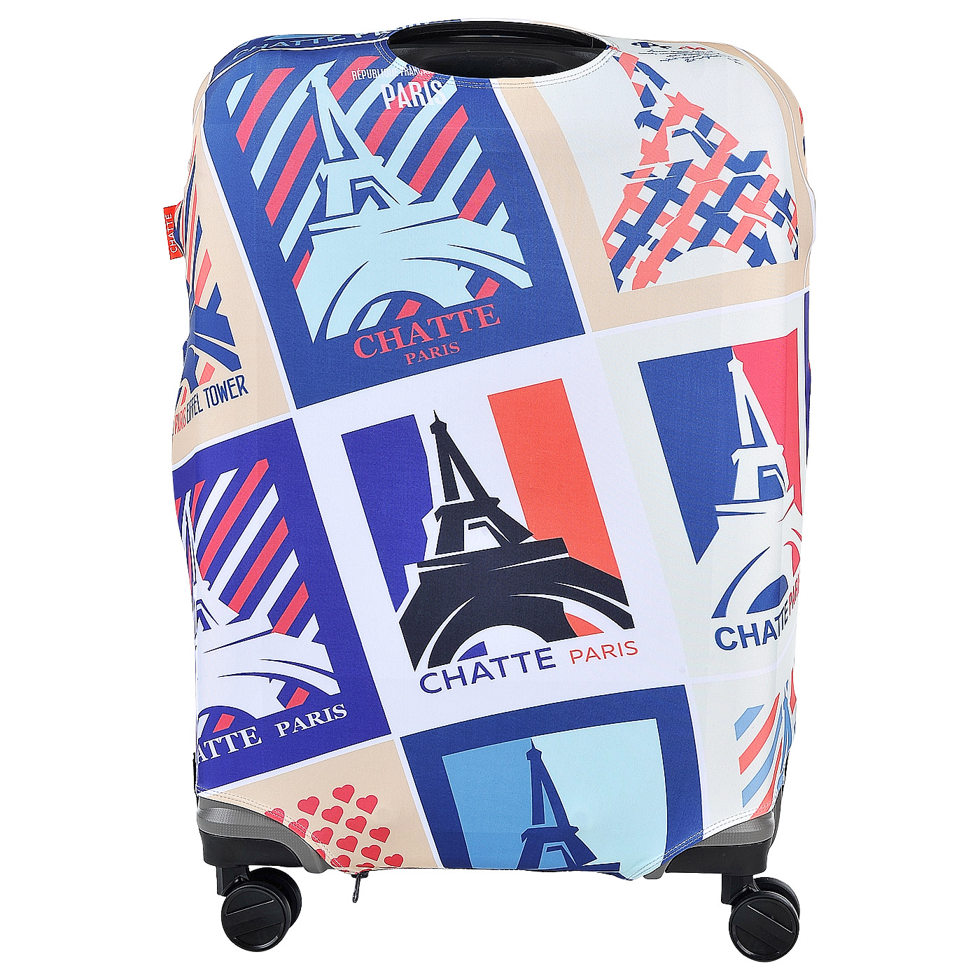 Чехол для багажа Chatte Eiffel Tower