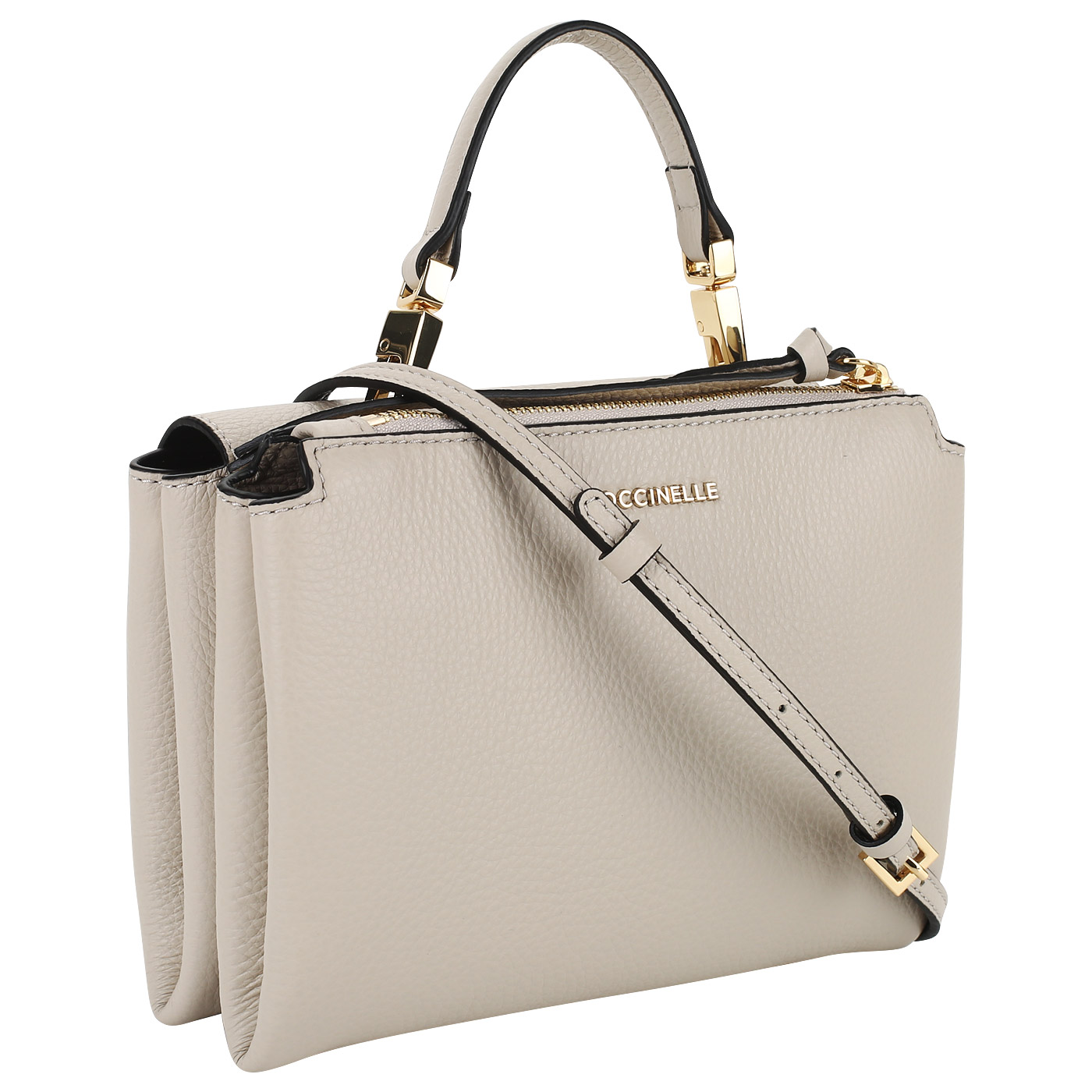 Компактная кожаная сумка Coccinelle Arlettis