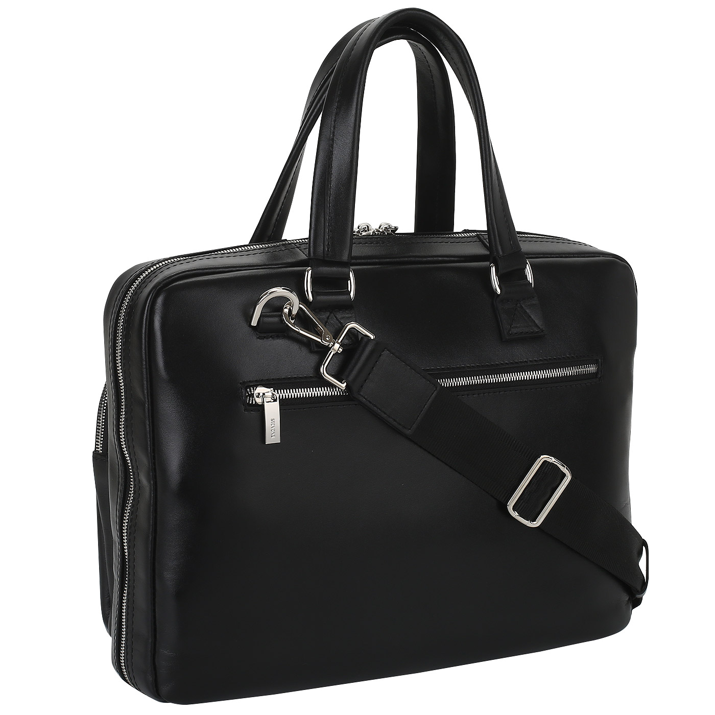 Деловая сумка на двойной молнии Stevens 