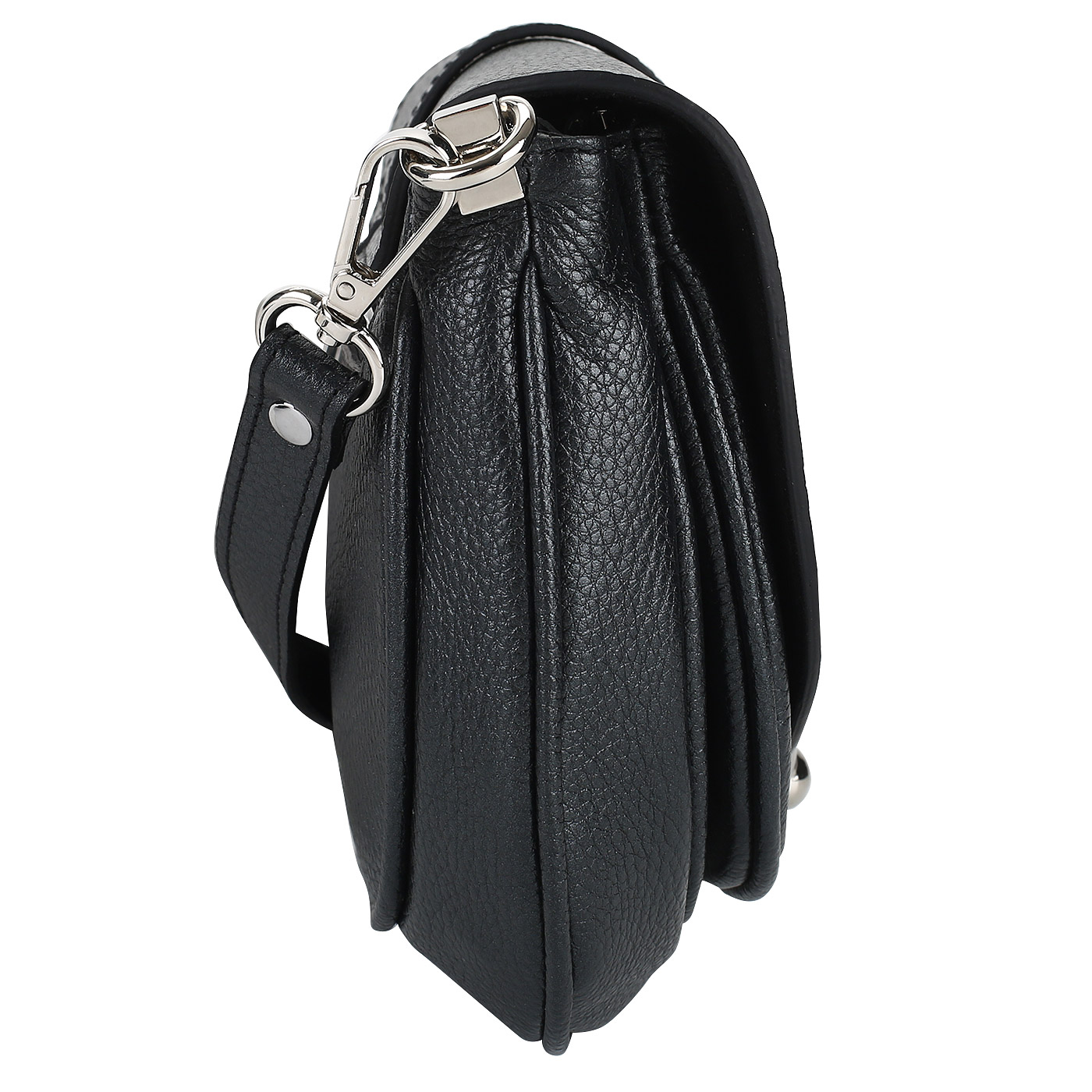 Кожаная сумочка с откидным клапаном Chatte 