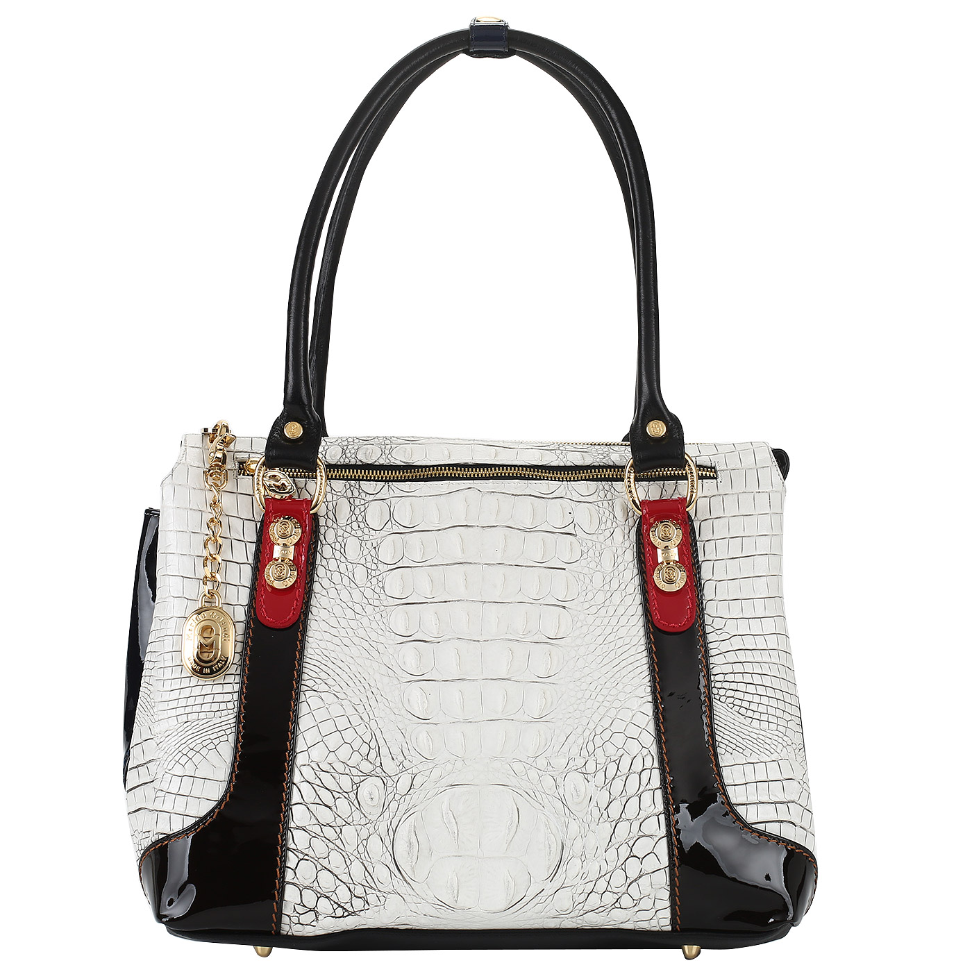 Marino Orlandi Кожаная сумка с длинными ручками